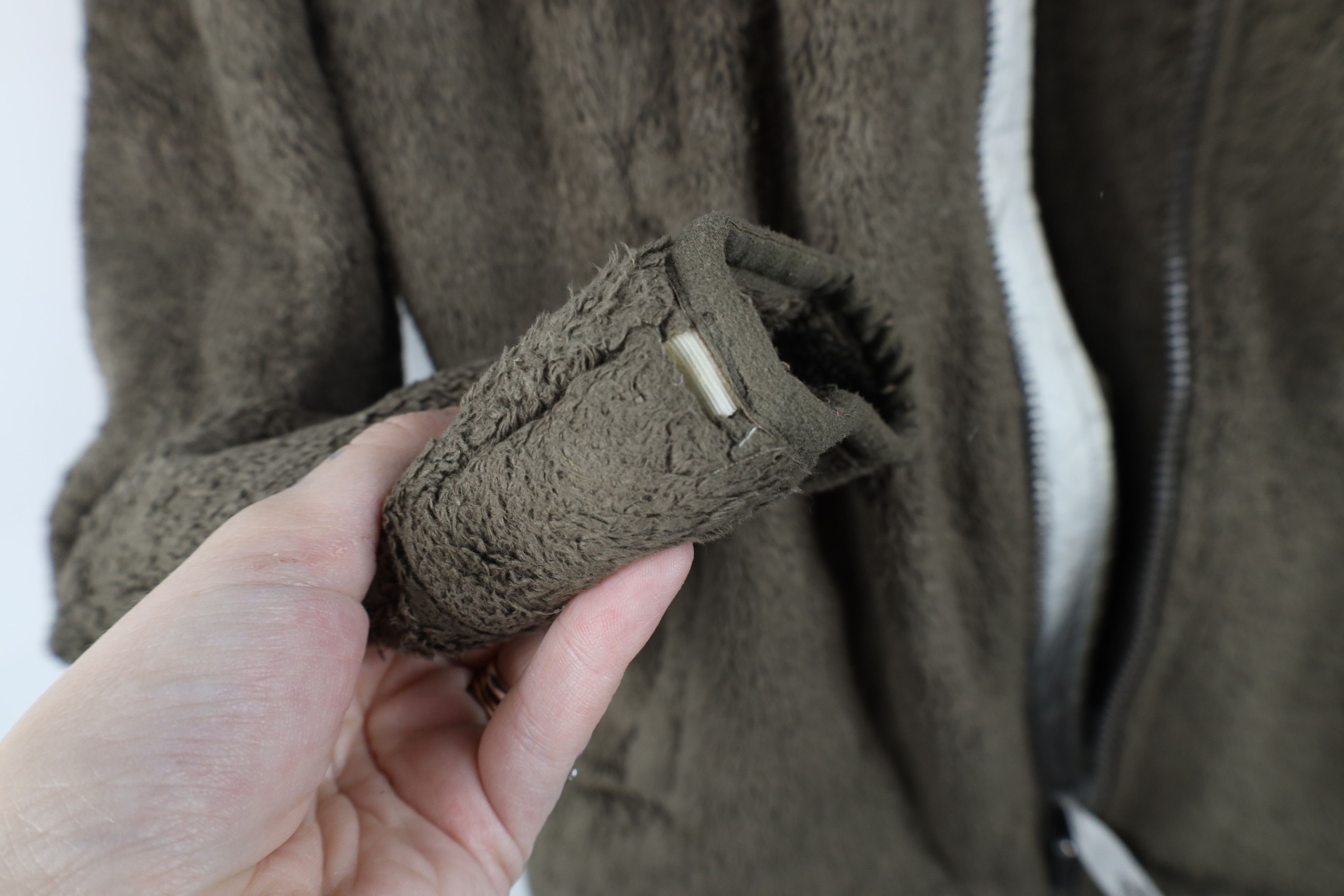 The North Face Vintage The North Face Shag Monkey Fleece Jacket Brown Size L / US 10 / IT 46 - 8 Thumbnail