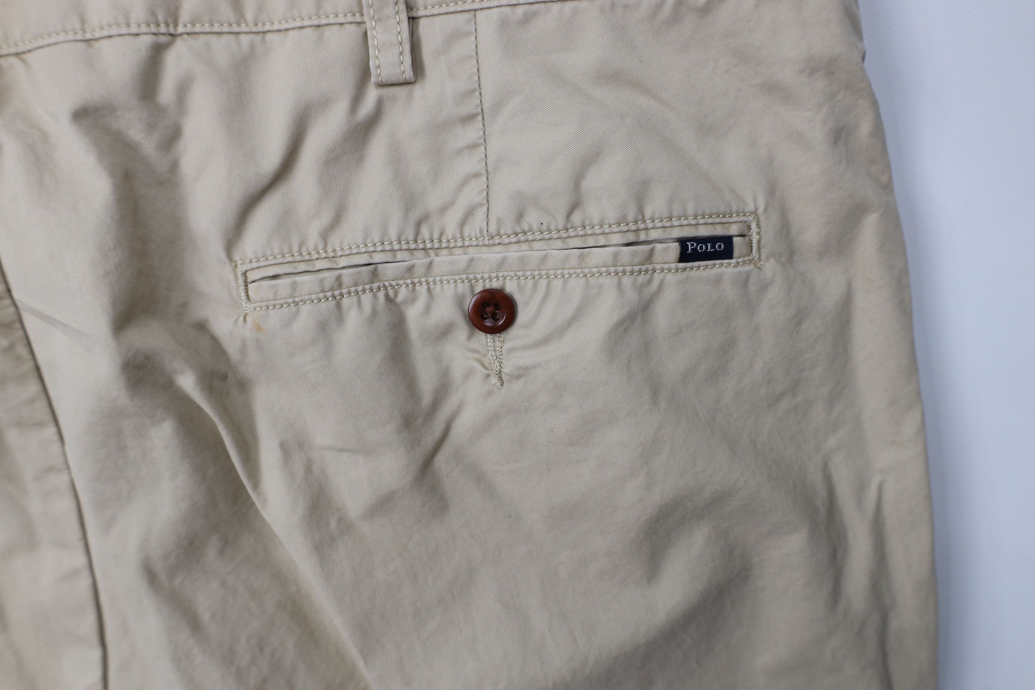 Ralph Lauren × Vintage Vintage Ralph Lauren Wide Leg Suffield Chino Pants Cotton Size US 42 / EU 58 - 13 Thumbnail