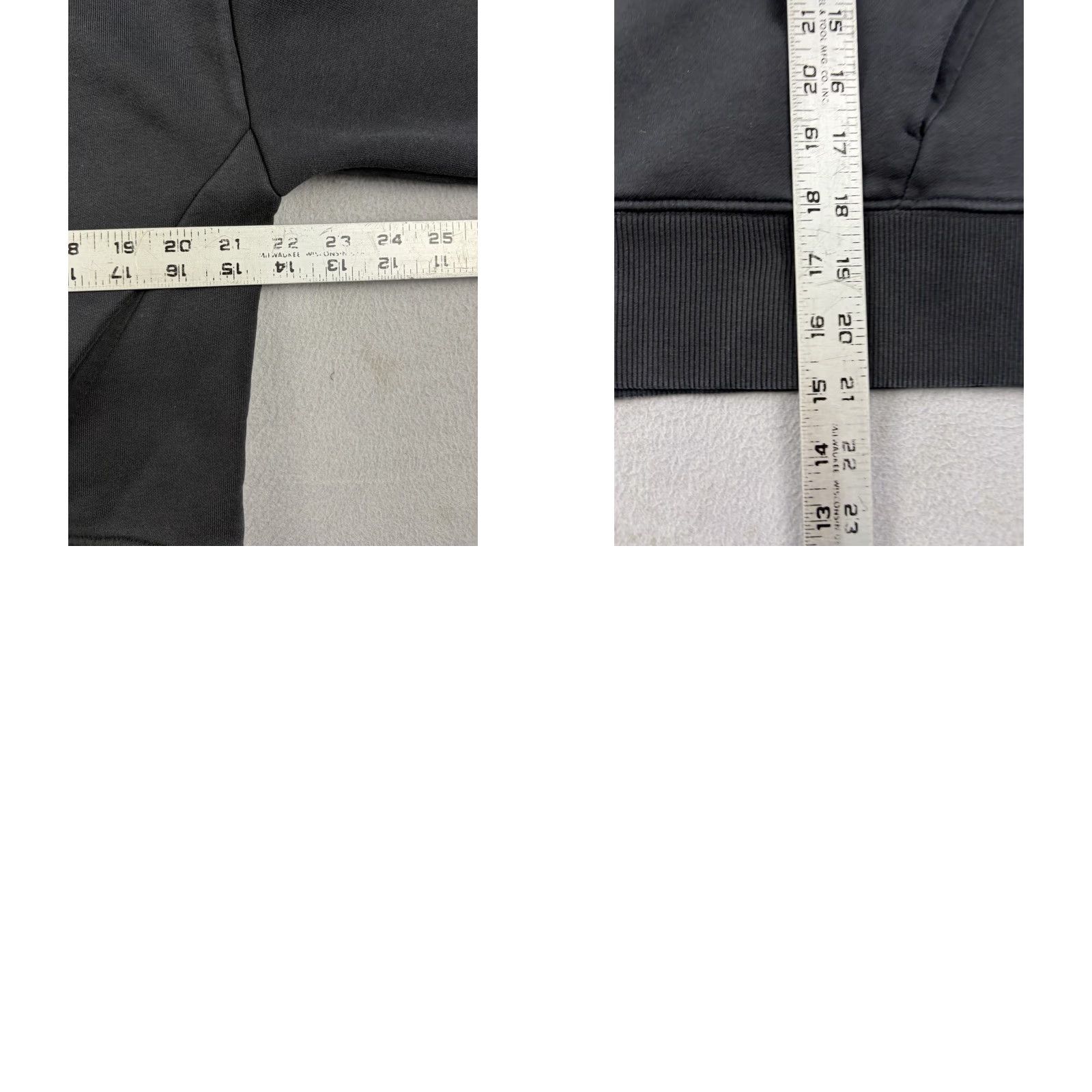 Vintage Pact Sweatshirt Hoodie Women’s Size M Black Full Zip Organic Cotton Blend Ladies Activewear Logo Crew Neck Long Sleeve Refined Size M / US 6-8 / IT 42-44 - 8 Thumbnail