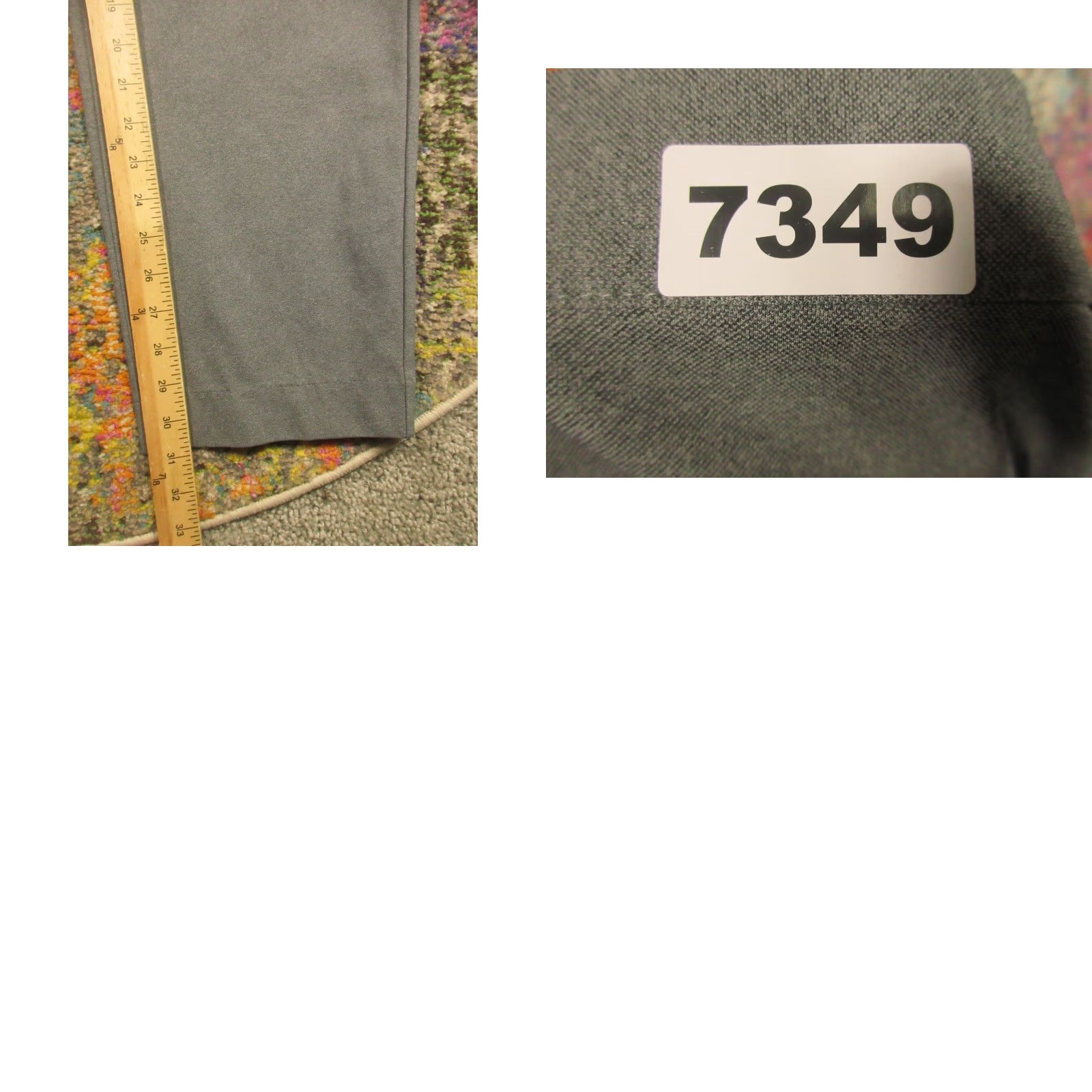 Uniqlo UniQlo Dress Pants Womens 2XL Gray Smart Ankle Stretch Pockets Office Retro EUC Size 40" / US 18 - 8 Thumbnail