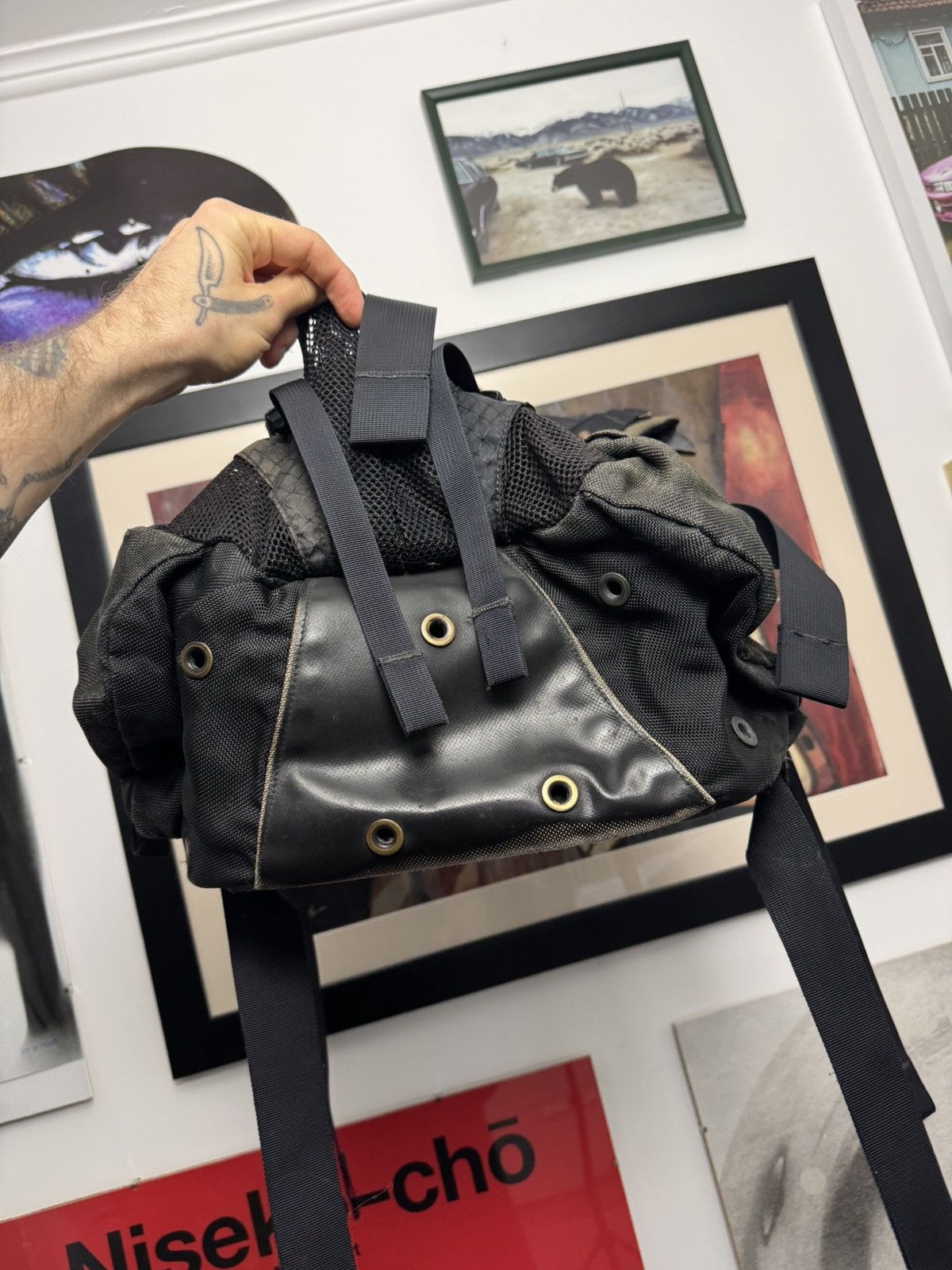 Vintage Oakley Icon Backpack Rare Gorpcore Streetwear Logo
