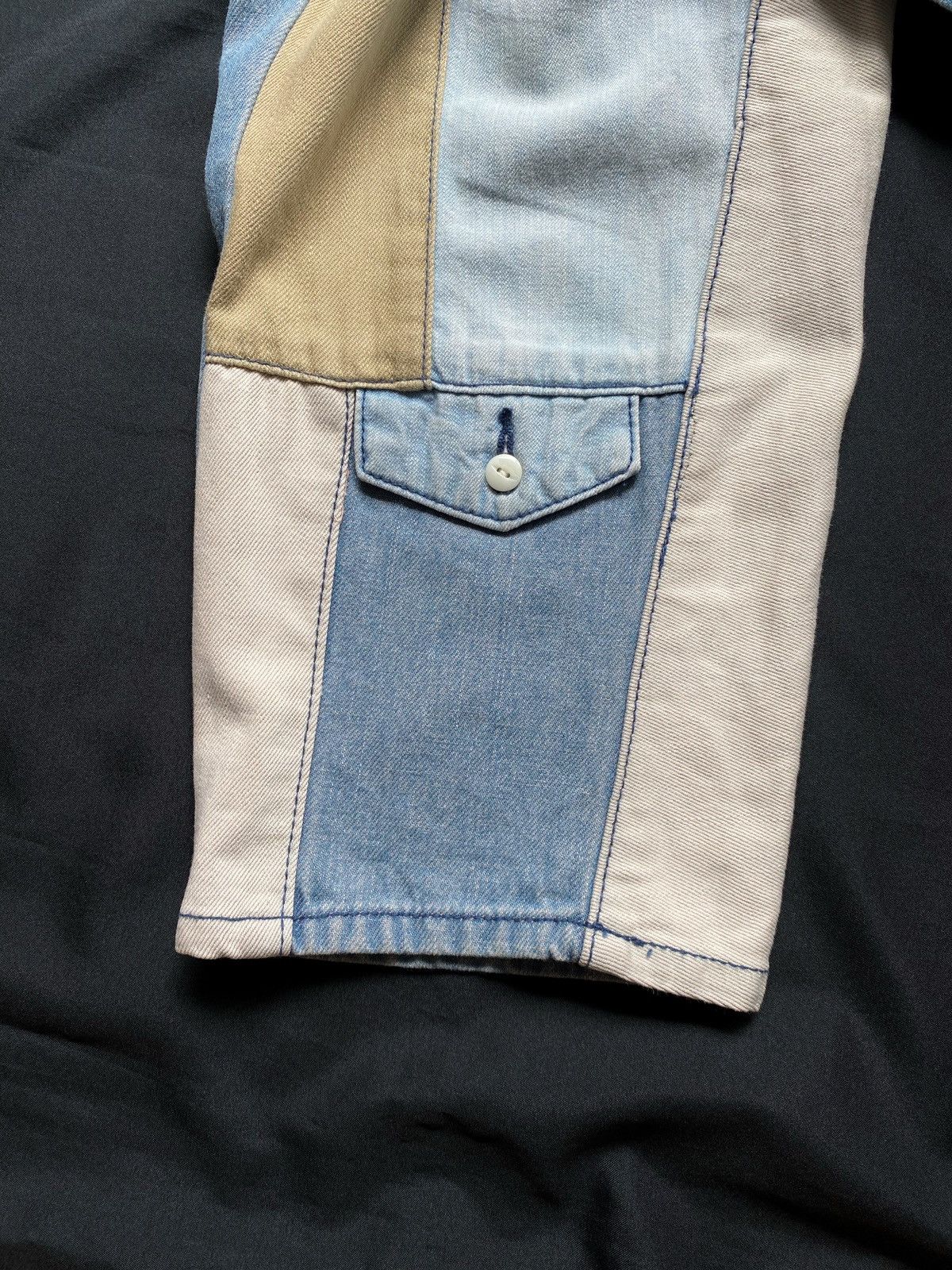 Issey Miyake Ne-net Issey Miyake Patchwork Denim Harem Pants Size US 32 / EU 48 - 8 Thumbnail