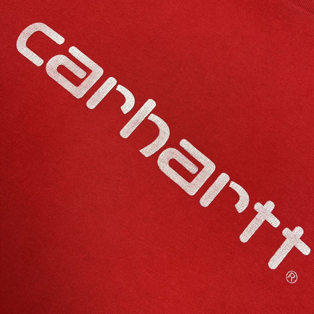 Carhartt Vintage Carhartt big logo tee 90’s Size US L / EU 52-54 / 3 - 4 Thumbnail