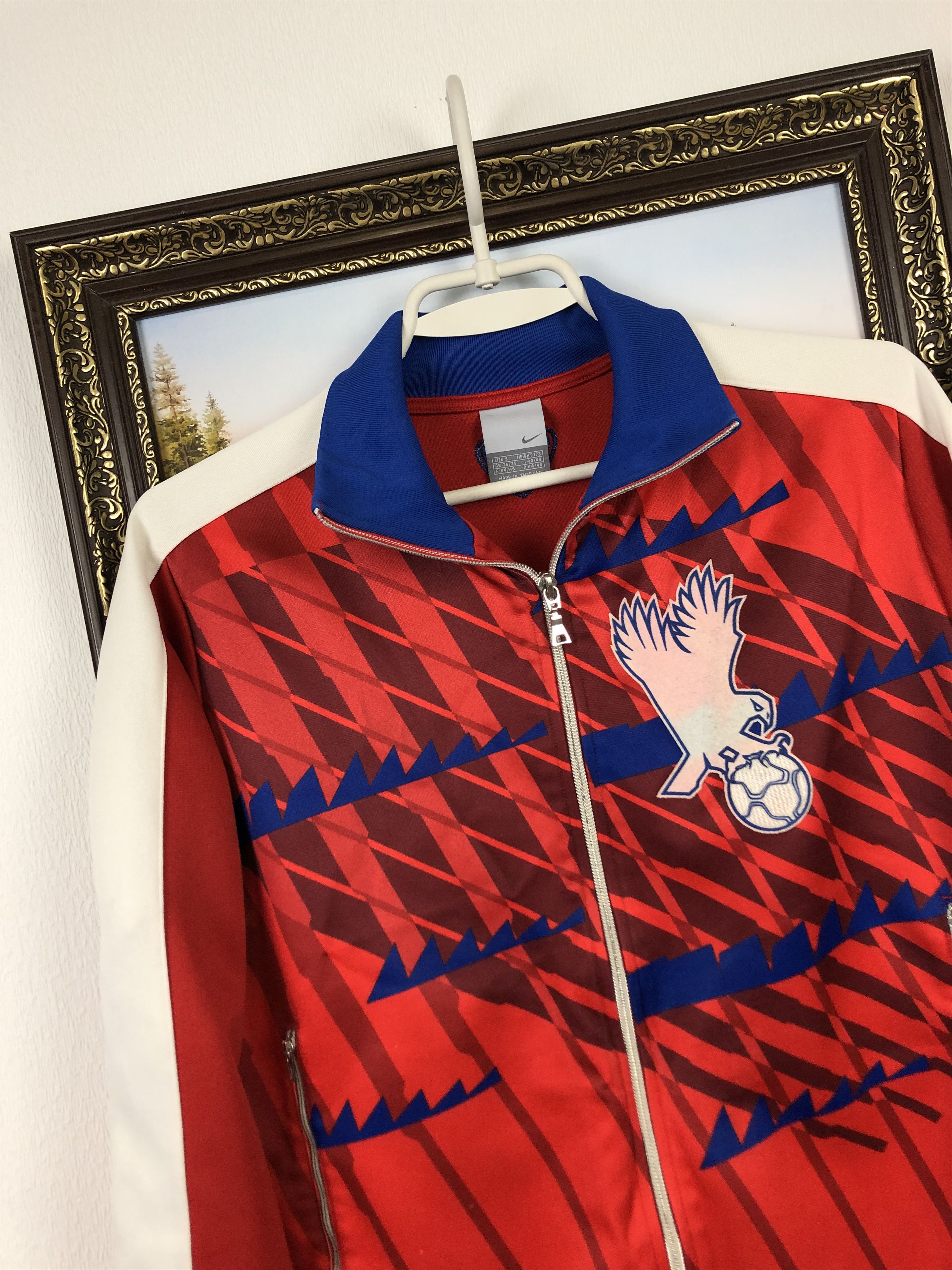 Nike Vintage Crystal Palace Track Jacket Football Soccer Rare Size US S / EU 44-46 / 1 - 3 Thumbnail