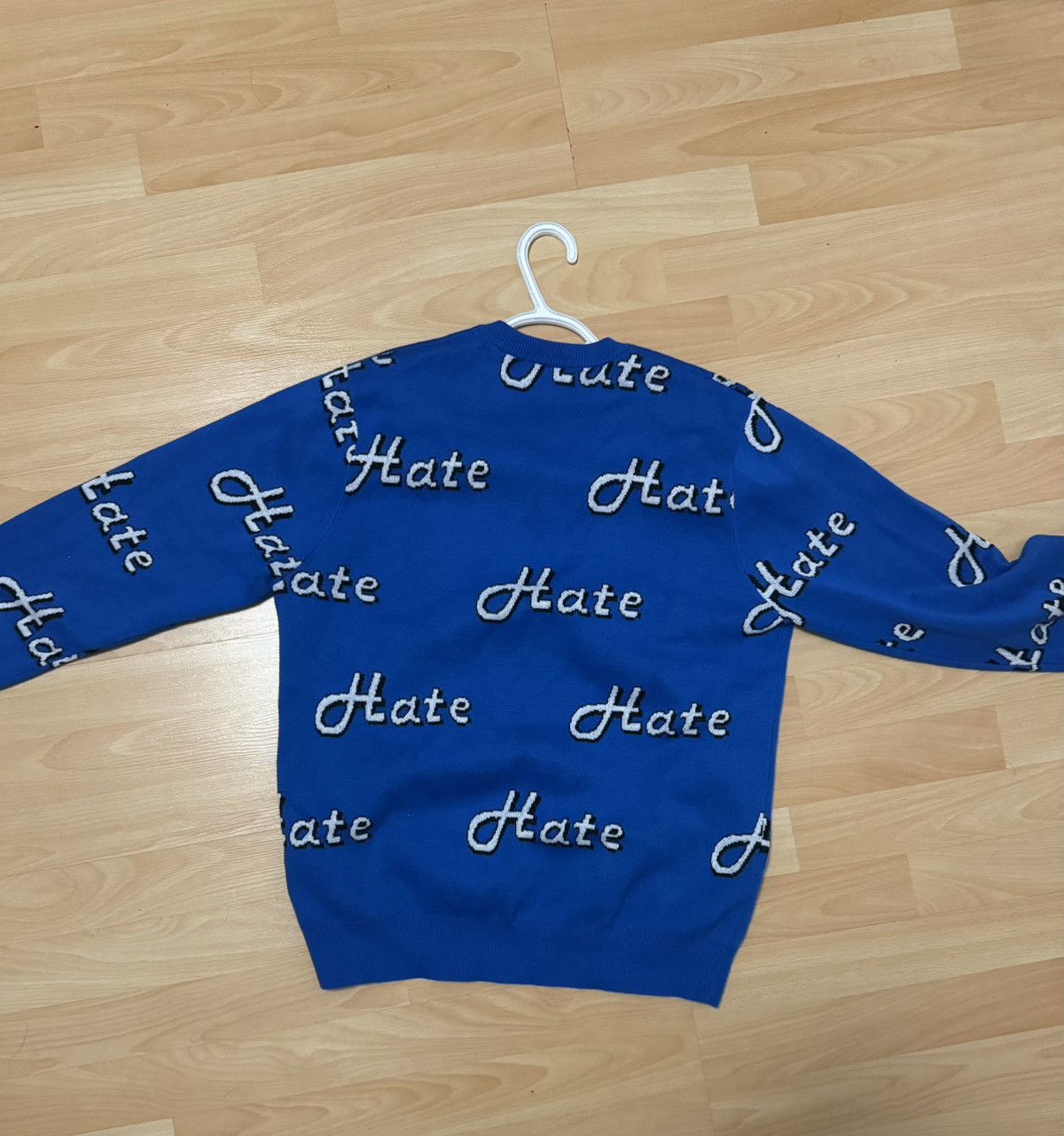 Supreme Supreme Hate Sweater Size US M / EU 48-50 / 2 - 3 Thumbnail