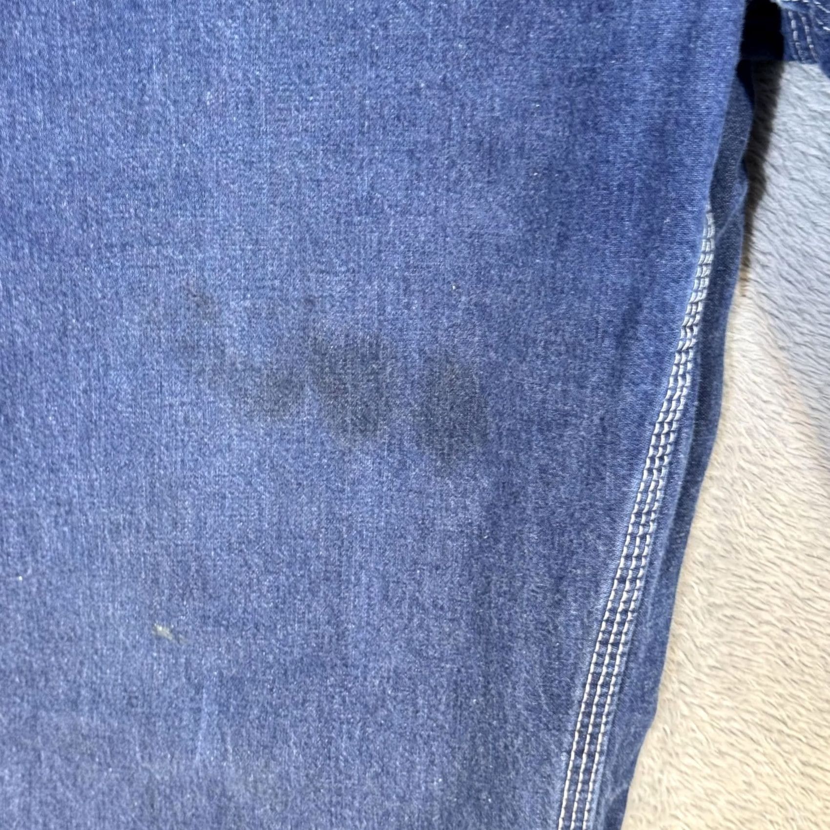 Carhartt VINTAGE? No. Carhartt FR Jeans Mens 40x30 Blue Flame-Resistant Denim Carpenter Workwear Jeans Mens 40x30 Blue FR Carhartt Jeans Size US 40 / EU 56 - 2 Thumbnail