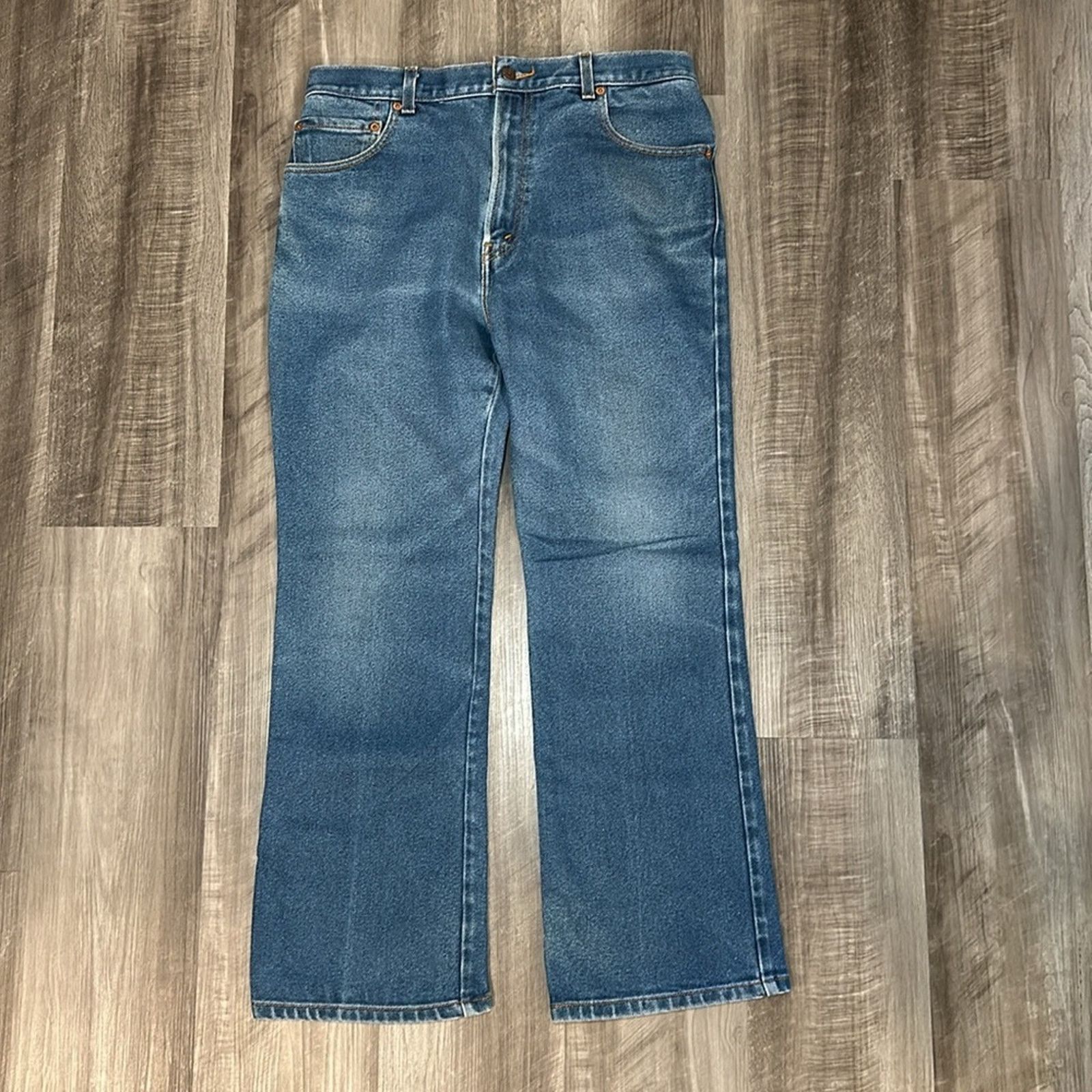 Levi's Levi’s 517 Boot Cut Jeans - 34x29 (Measures) Size US 34 / EU 50 - 2 Thumbnail