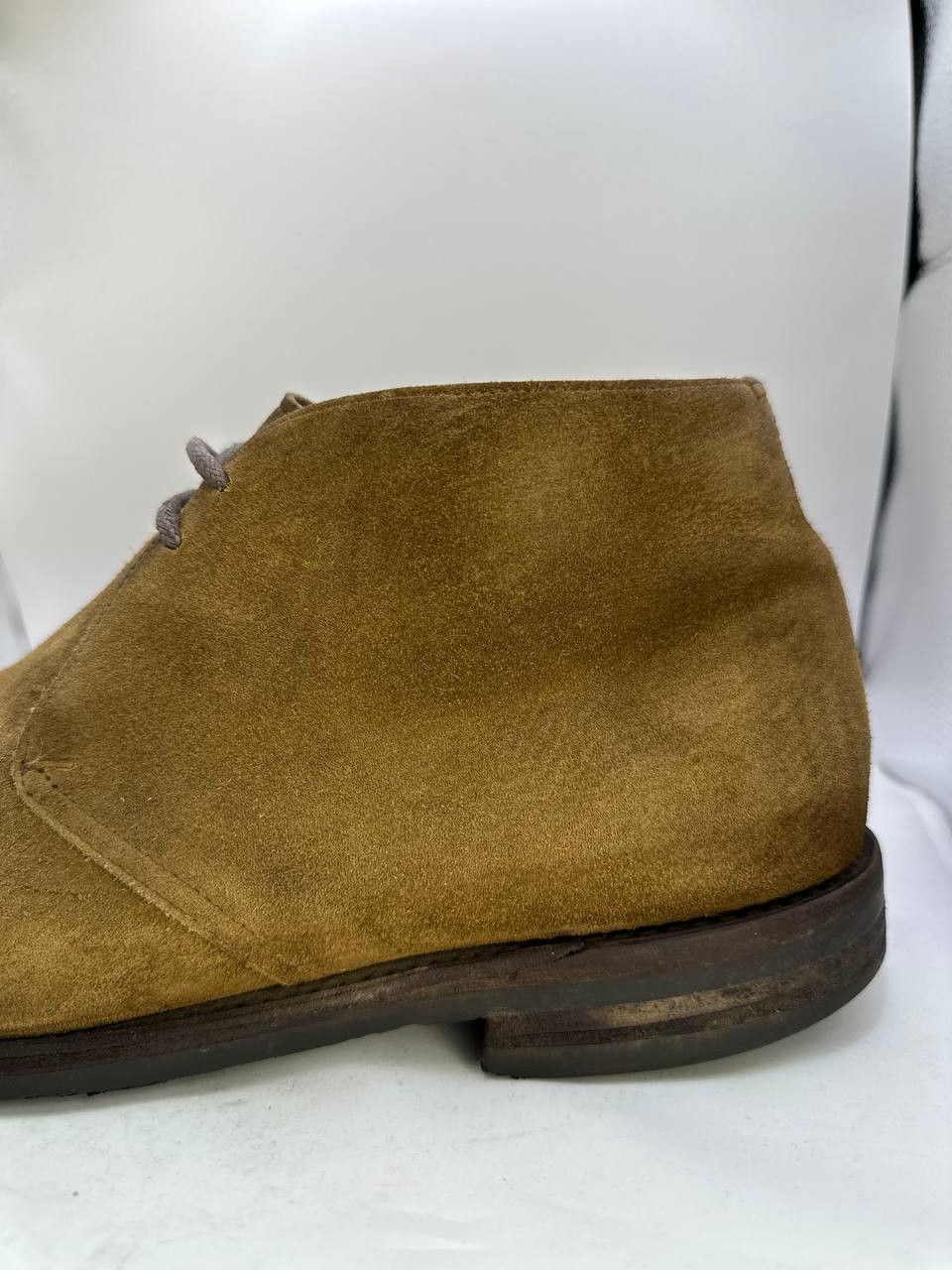 Church's Church’s Custom Grade Suede Desert Boots Sand F Dainite Sole Size US 9 / EU 42 - 9 Thumbnail