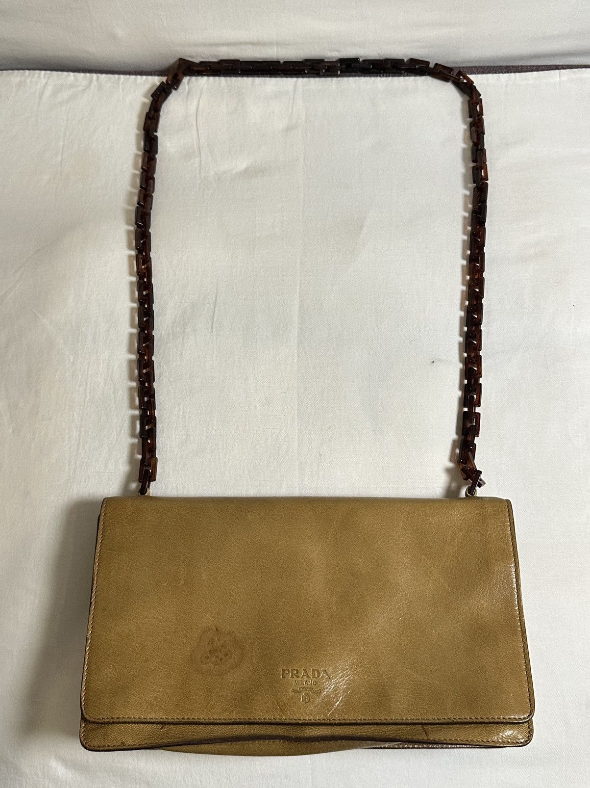 Prada Prada Milano leather shoulder bag. Size ONE SIZE - 1 Thumbnail
