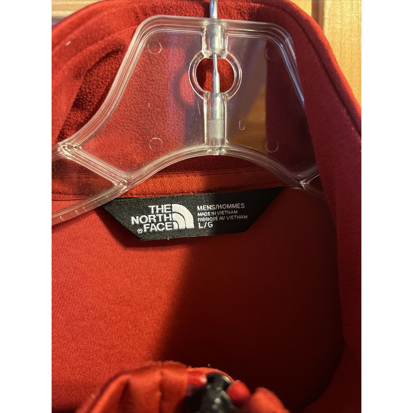 The North Face The North Face Mens L Red Long Sleeve Polyester Blend Jacket Size US L / EU 52-54 / 3 - 3 Thumbnail
