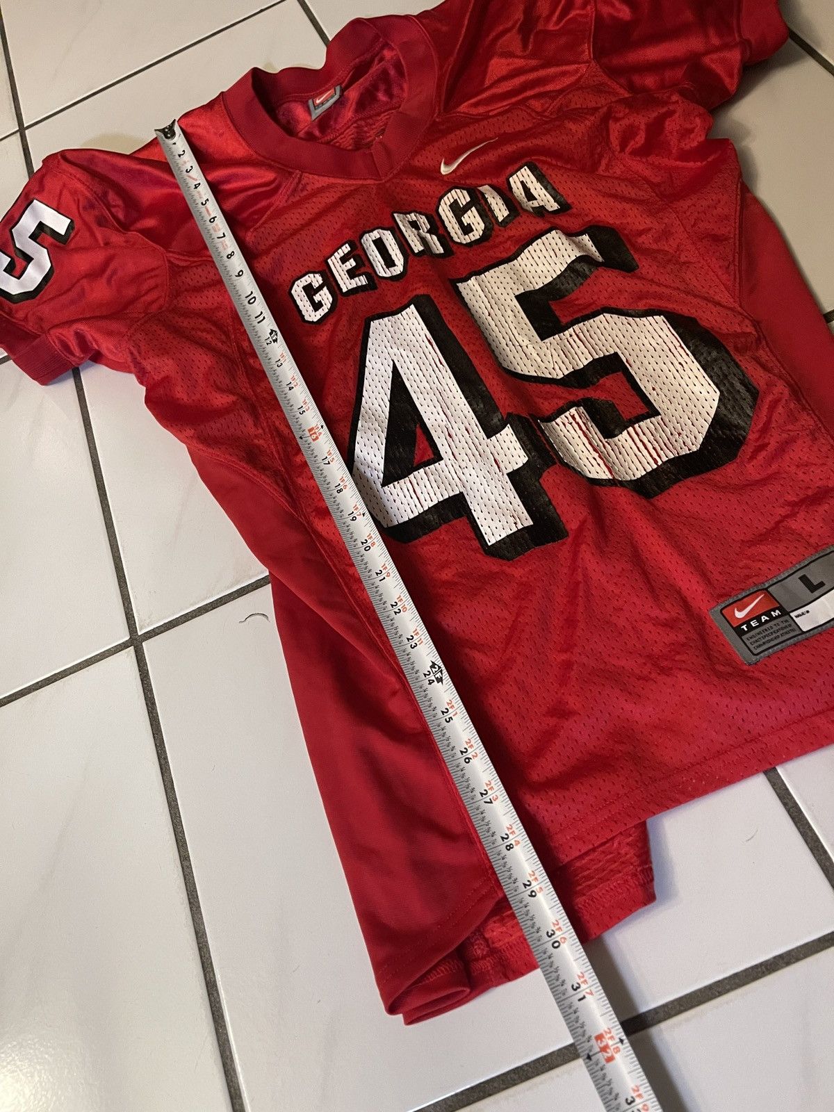 Nike Nike University Of Georgia Bulldogs Football Jersey Large Size US L / EU 52-54 / 3 - 5 Thumbnail