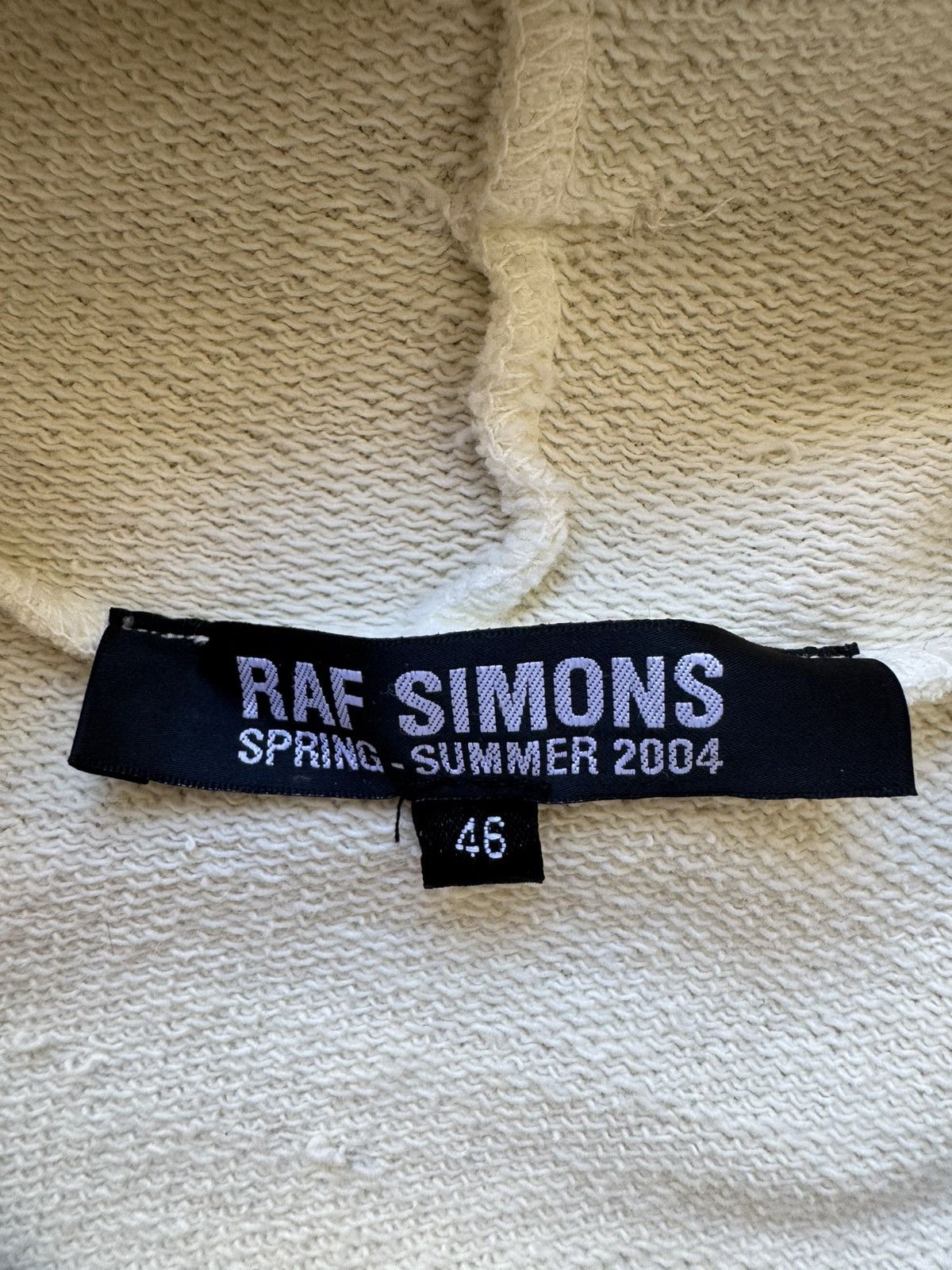 Raf Simons Raf Simons SS04 Oversized Sleeveless Necklace Hoodie Size US S / EU 44-46 / 1 - 12 Thumbnail