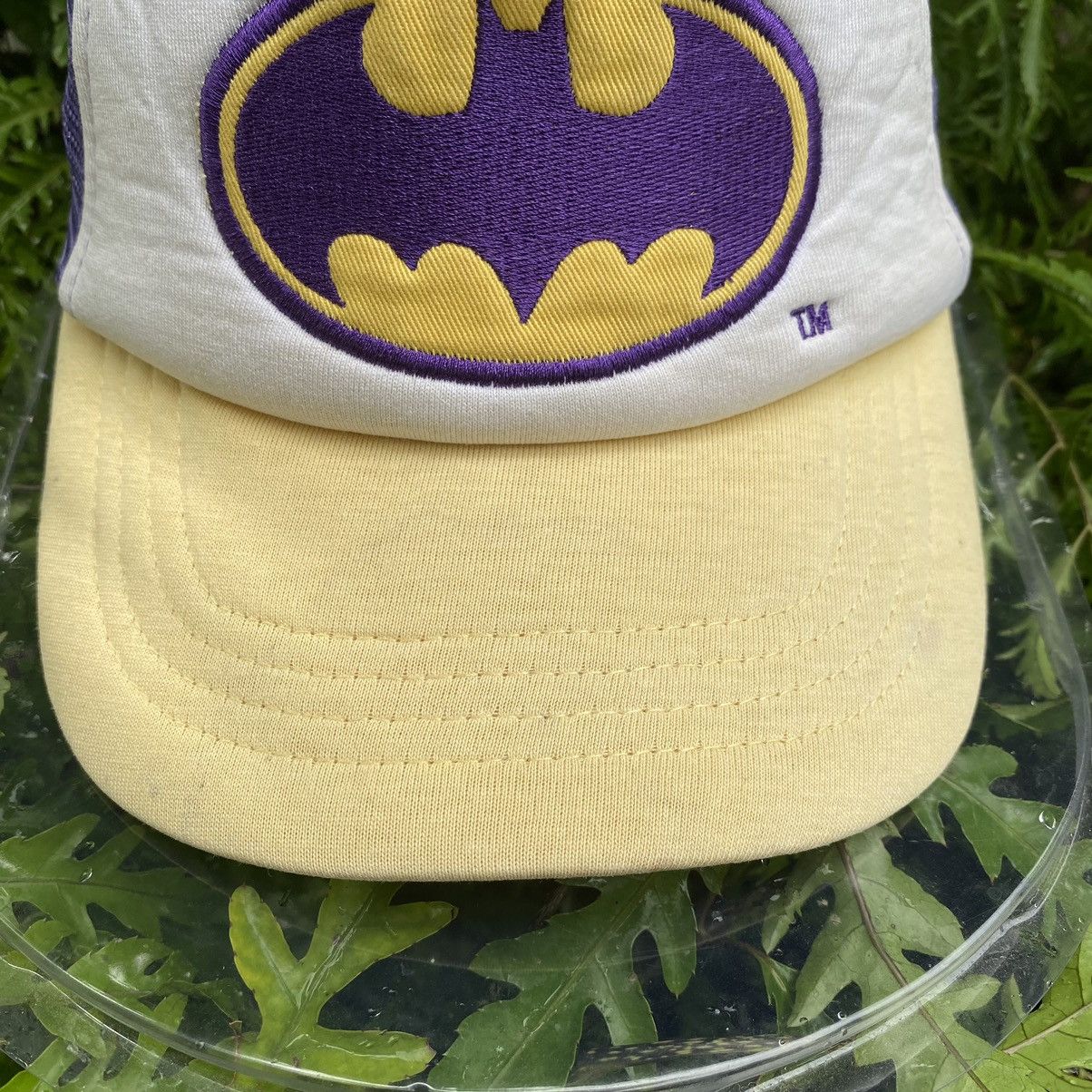 DC Comics × Marvel Comics × Vintage Vintage Batman DC Comics Cap Embroidery Logo Batman Size ONE SIZE - 9 Thumbnail