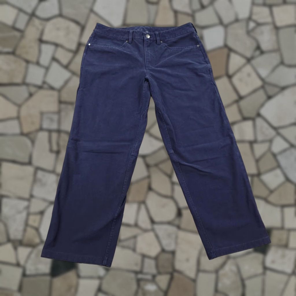 Lululemon Lululemon Pants Mens 32 ABC Crop Pant Relaxed Utilitech Chino Navy Blue Casual Workwear Size US 32 / EU 48 - 1 Thumbnail