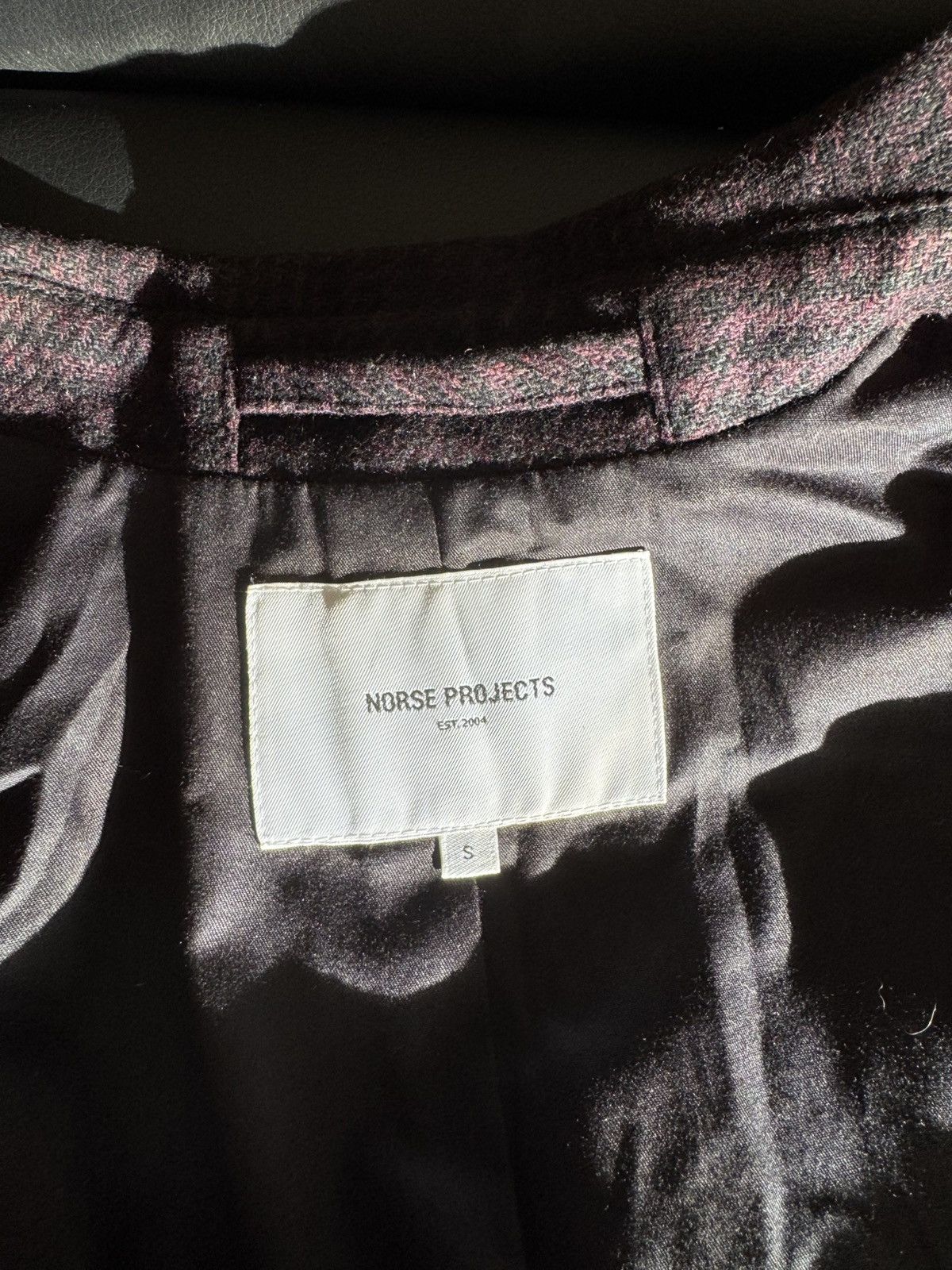 Norse Projects Norse Projects: Elliot Jacket Burgundy Over-dyed Wool Size US S / EU 44-46 / 1 - 4 Thumbnail