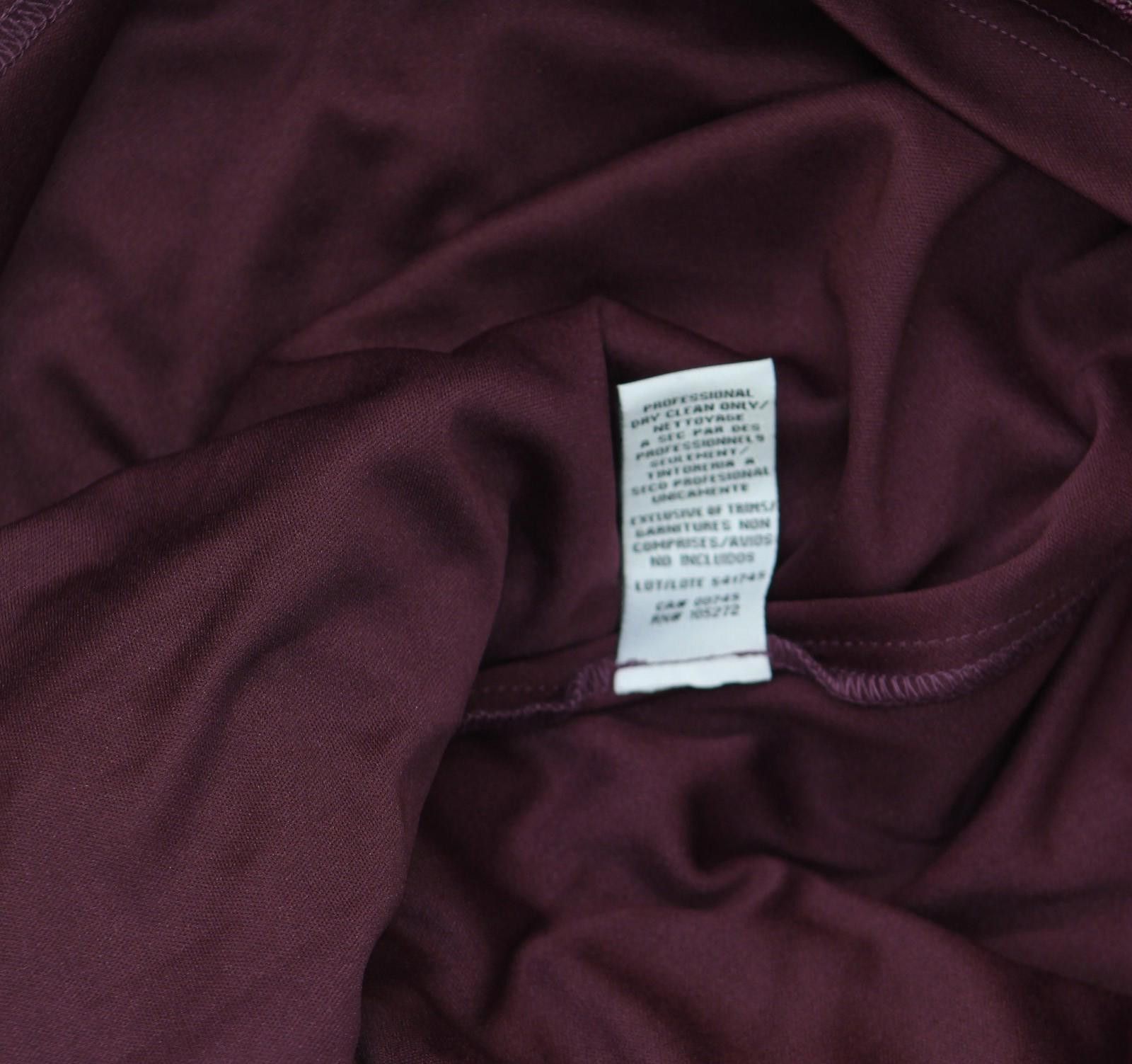 Other Js Collections Flare Sleeveless Bateau Neck Dress Purple 12 Size XL / US 12-14 / IT 48-50 - 6 Thumbnail