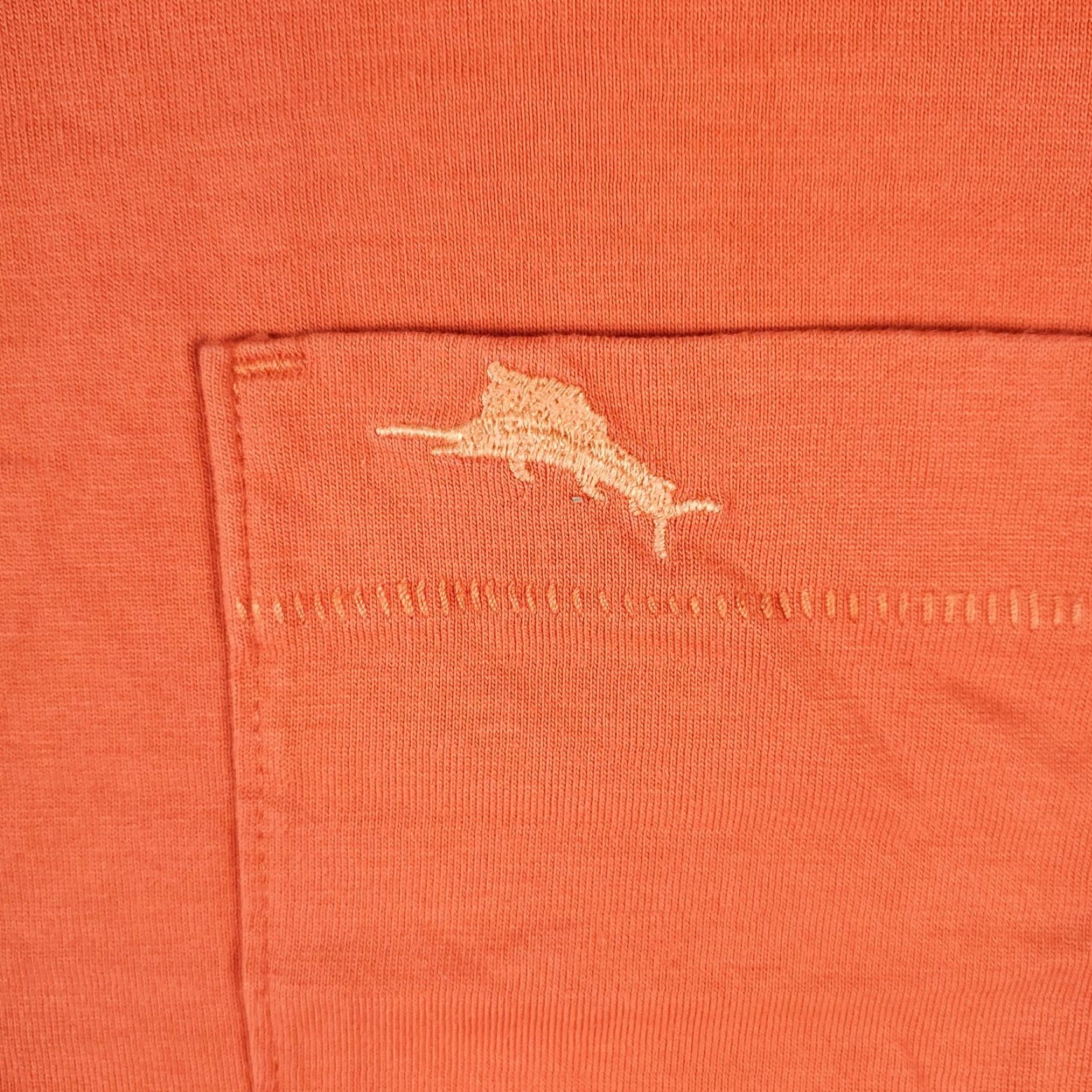 Tommy Bahama Tommy Bahama Polo Shirt Mens XL Orange Solid Short Sleeve Polo Shirt Regular Fit Casual Shirt Mens XL Orange Tommy Bahama Size US XL / EU 56 / 4 - 3 Thumbnail