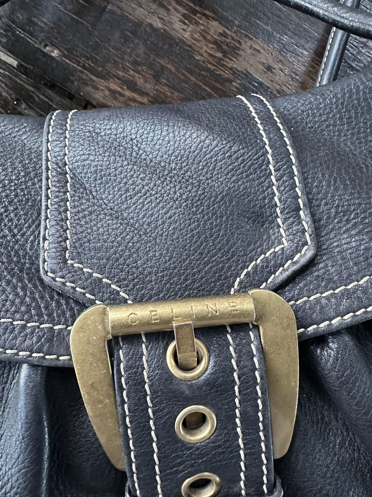 Celine Celine black leather shoulder bag Size ONE SIZE - 6 Thumbnail