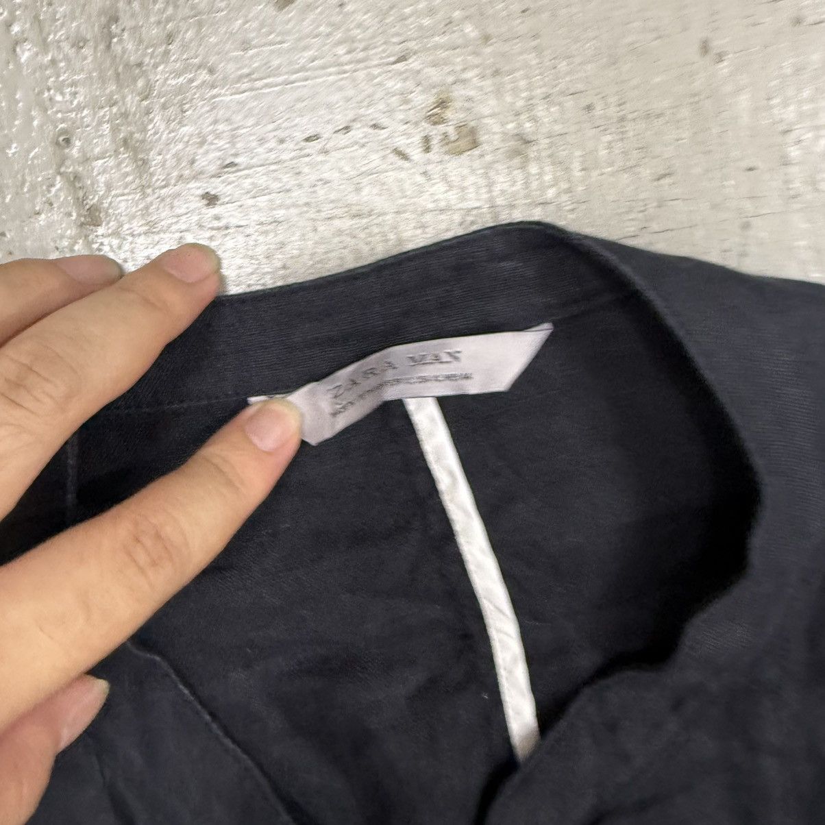 Japanese Brand Blank NYC Black Out Woven Moto Jacket Zara Size US L / EU 52-54 / 3 - 4 Thumbnail