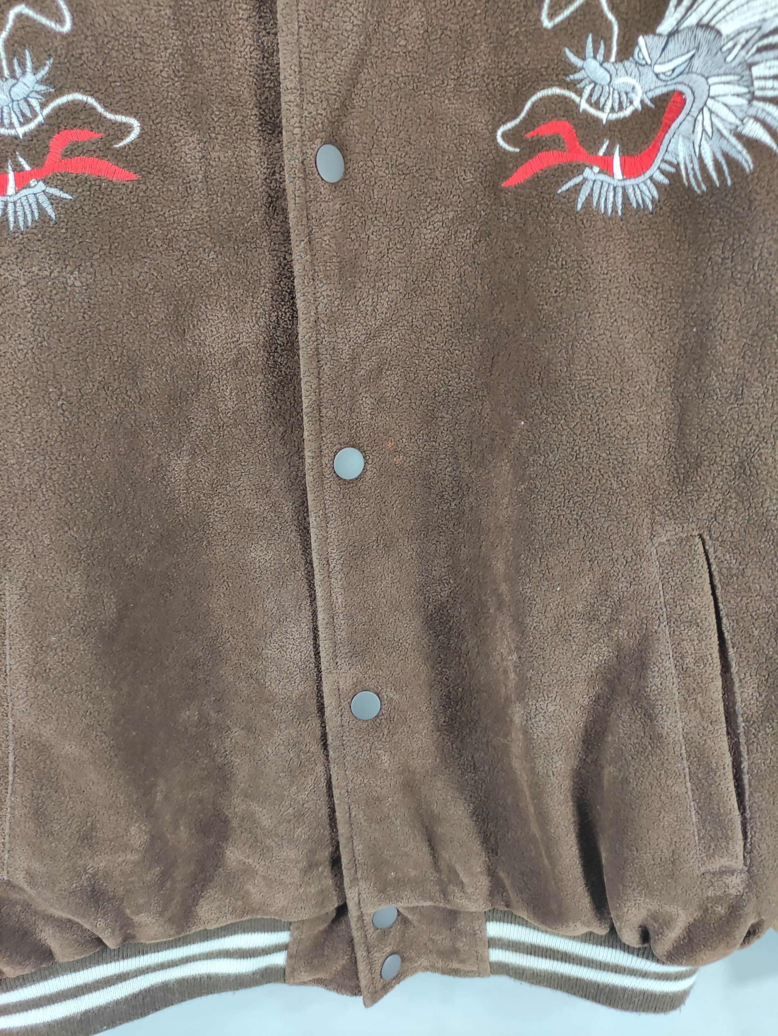 Dragonfly Vintage Cookie House Varsity Jacket Dragon Logo Size US L / EU 52-54 / 3 - 3 Thumbnail