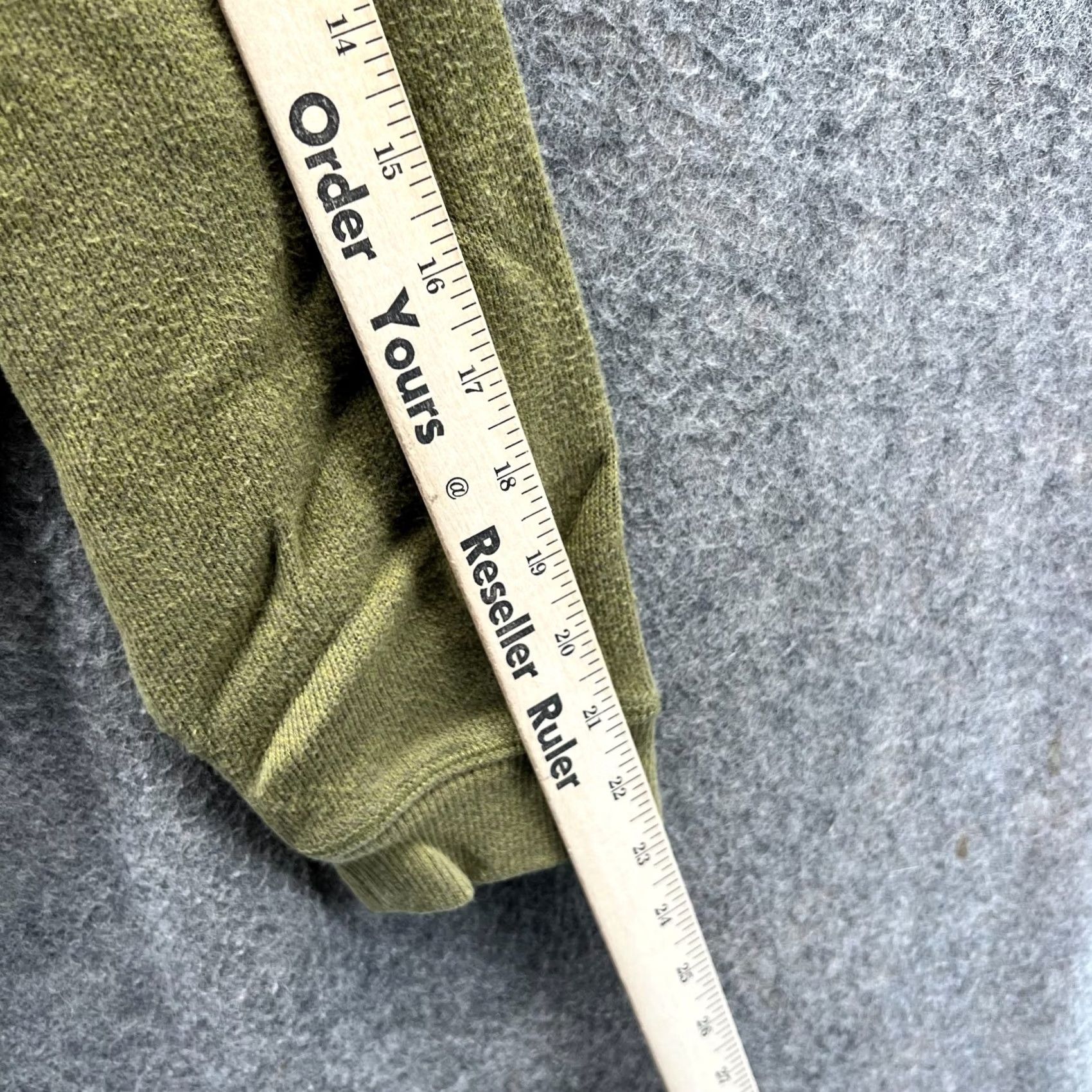 Tommy Bahama VINTAGE Tommy Bahama Sweater Mens Large Green Olive Mock Neck Pullover Fleece Long Sleeve Quarter Zip Knit Stable All Seasons Cooking? Size US L / EU 52-54 / 3 - 6 Thumbnail