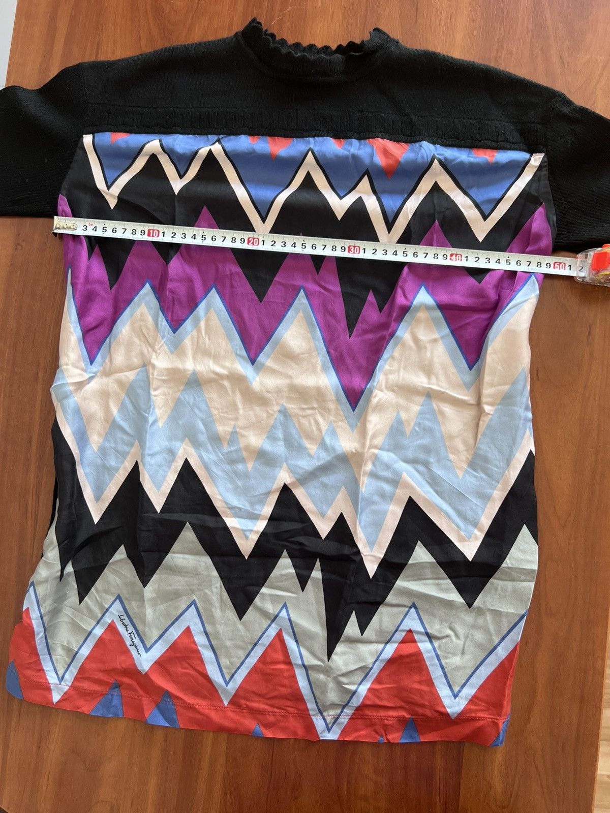 Salvatore Ferragamo Salvatore Ferragamo Mosaic Design On Silk Women’s Size M Size M / US 6-8 / IT 42-44 - 17 Thumbnail