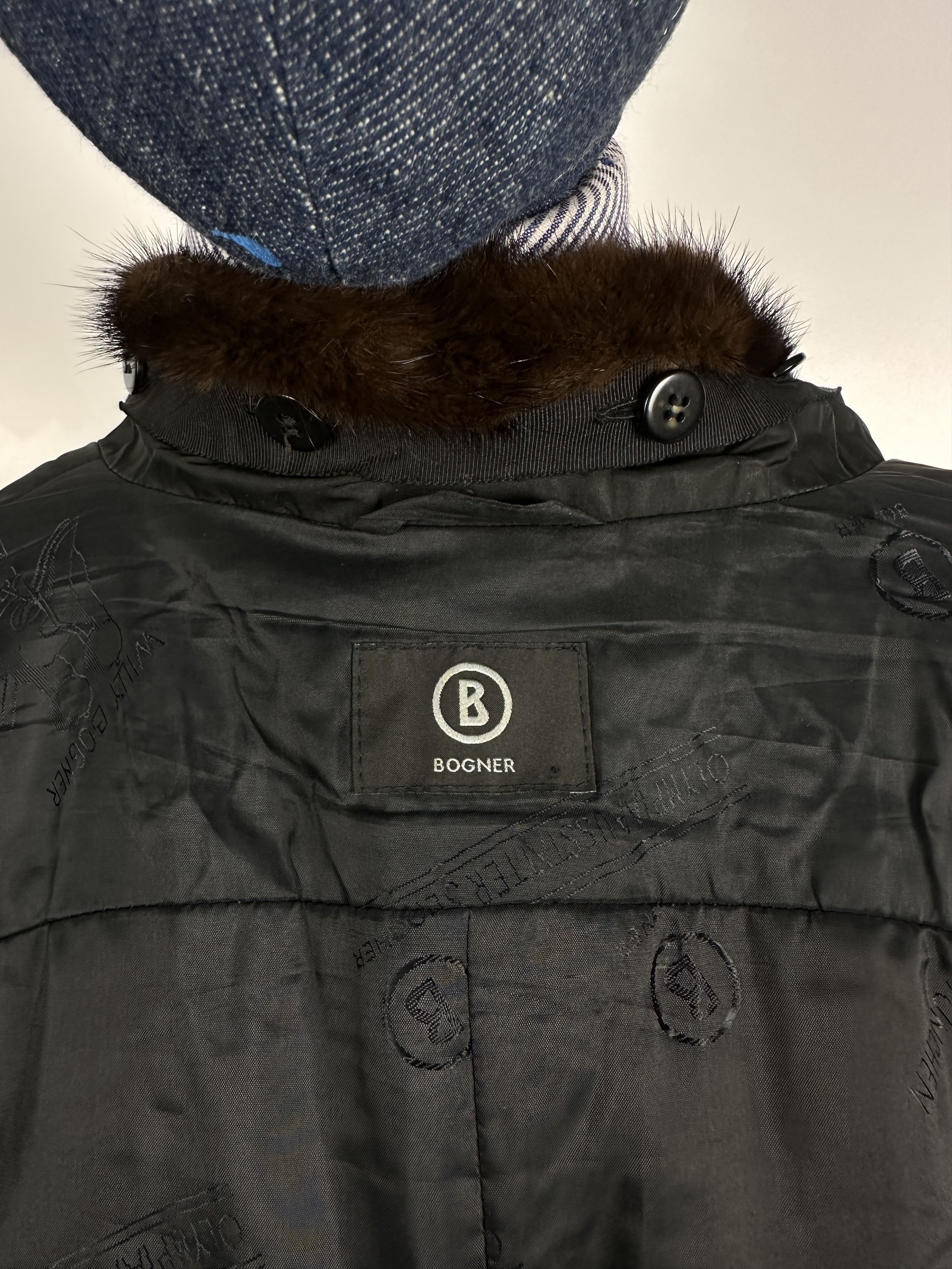 Bogner Bogner Womens Winter Jacket Coat Fur Black Jese L Size L / US 10 / IT 46 - 11 Thumbnail