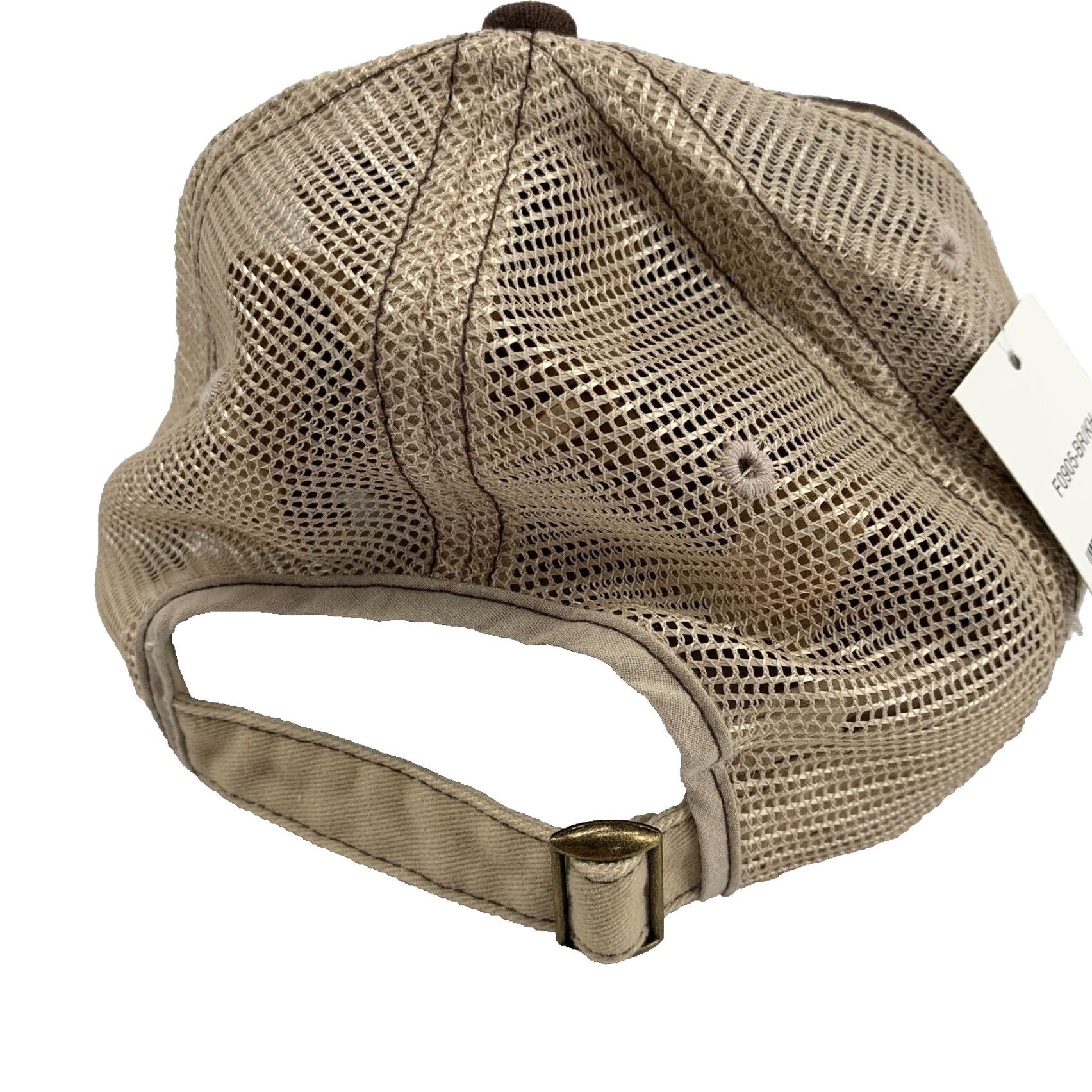 Olive Live Oak Trucker Hat Mens Brown Khaki Adjustable Solid Outdoor All Season NWT Size ONE SIZE - 4 Thumbnail
