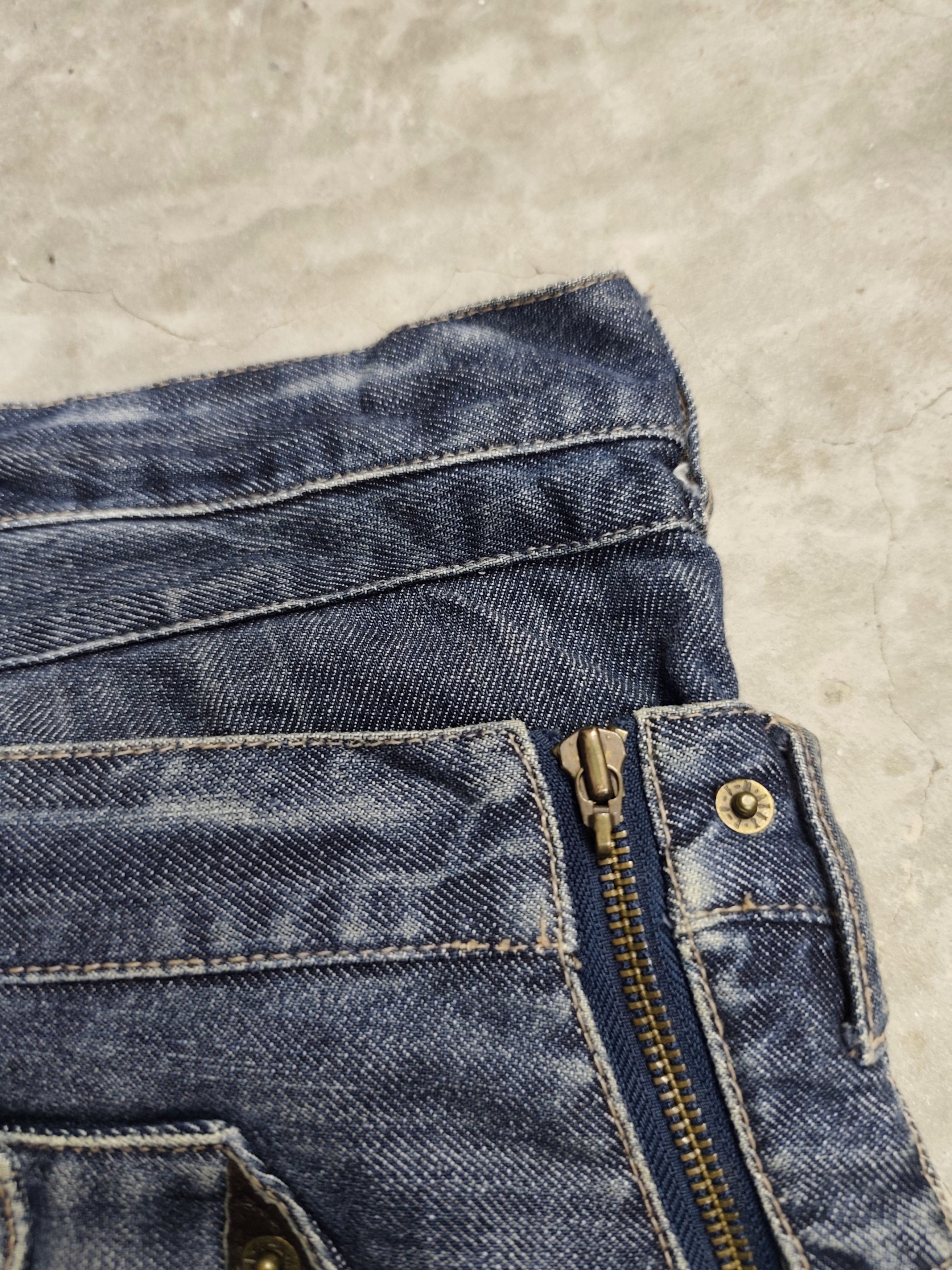If Six Was Nine PPFM “Double Waisted Denim” Size US 33 - 14 Thumbnail