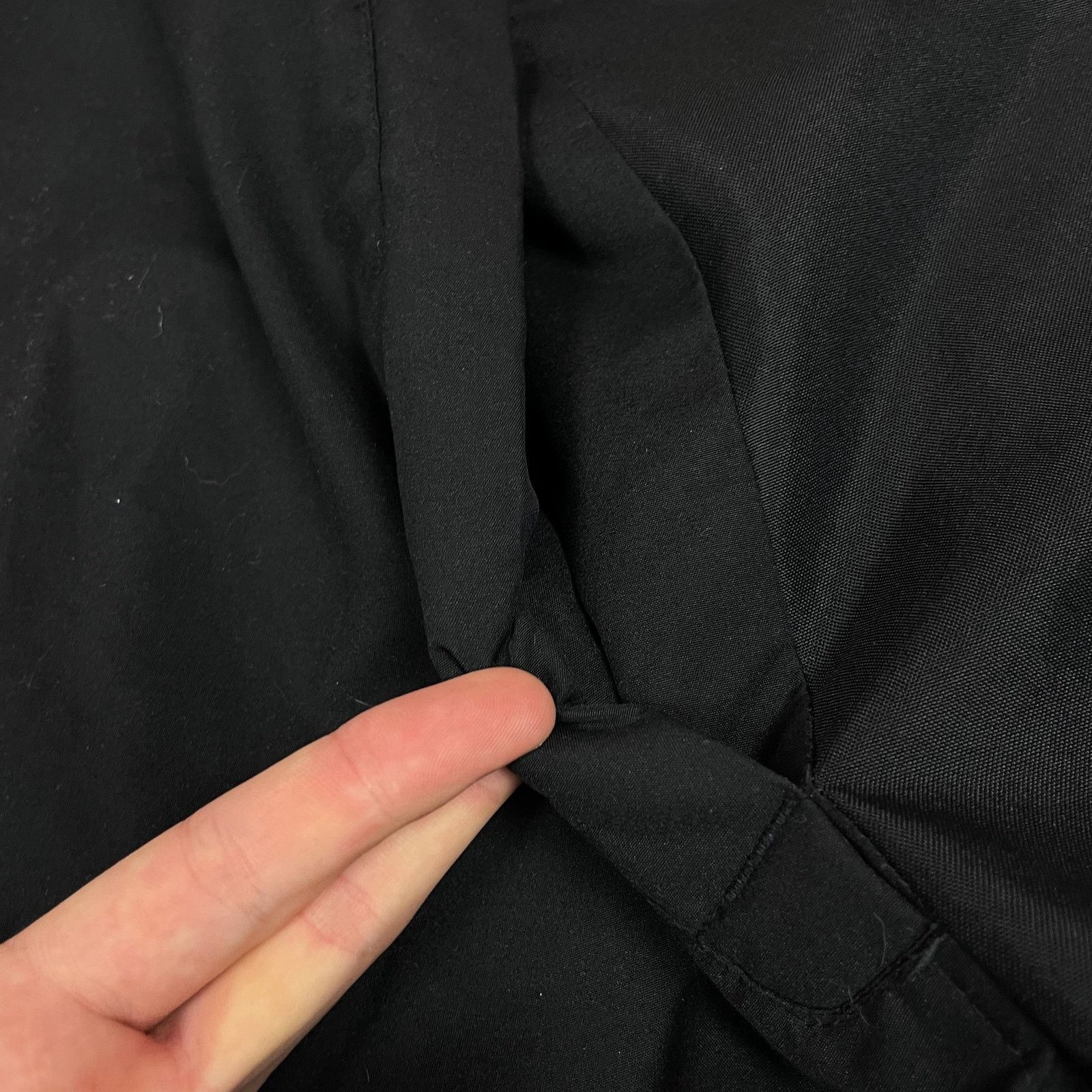 Nike × Vintage Nike Men's Black Swoosh Full Zip Windbreaker Jacket Large Size US L / EU 52-54 / 3 - 9 Thumbnail