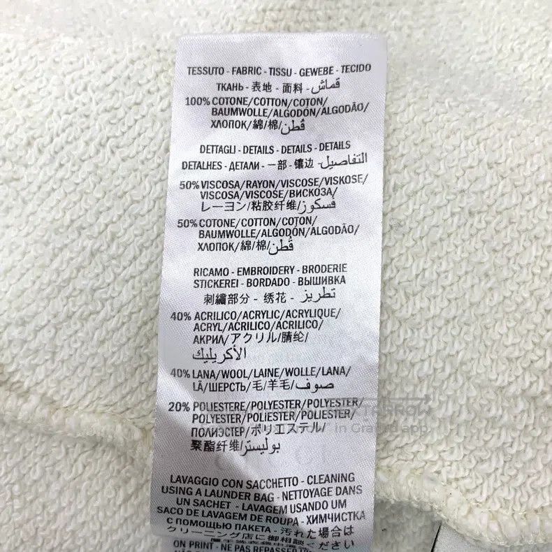 Gucci Gucci White logo letter teddy bear printed cotton hooded d Size US S / EU 44-46 / 1 - 7 Thumbnail