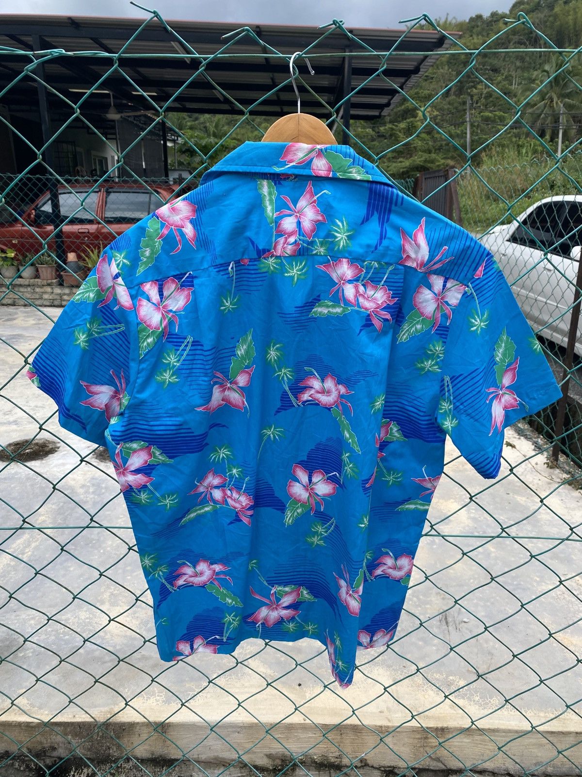 Vintage Vintage 80’an Rai Nani hawaiian shirts Size US L / EU 52-54 / 3 - 2 Thumbnail