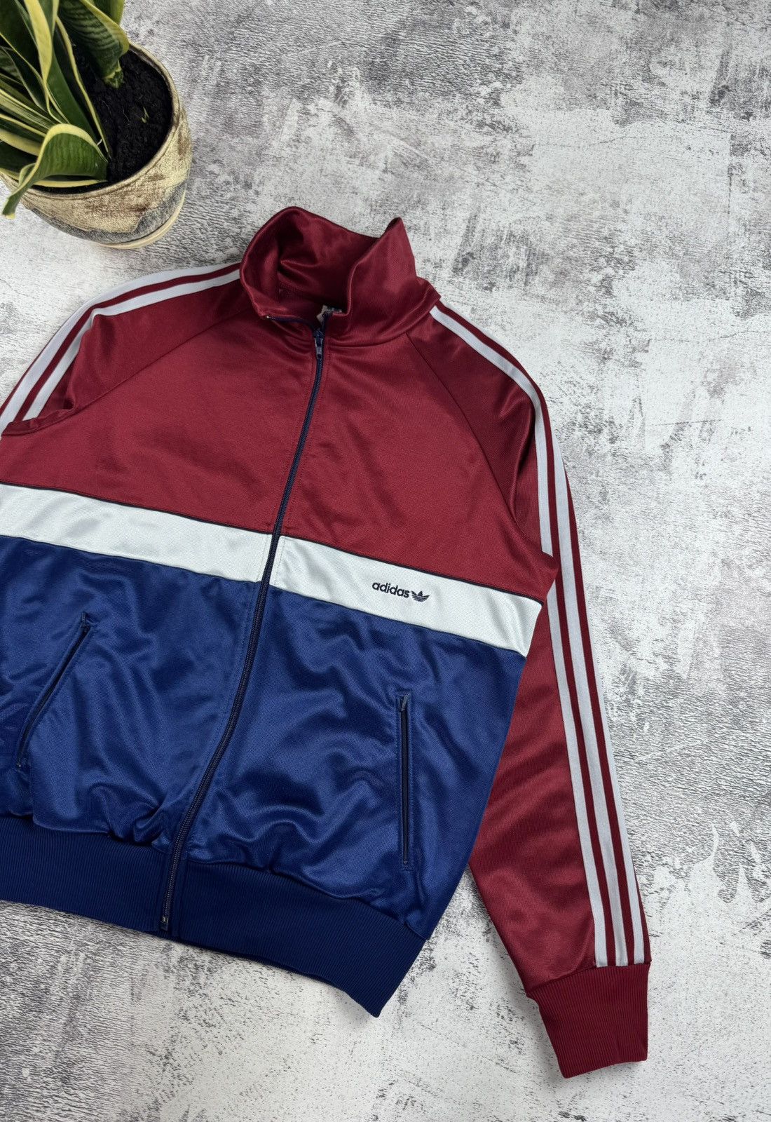 Adidas Adidas Made In West Germany Retro Windbreaker Track Jacket Size US M / EU 48-50 / 2 - 2 Thumbnail
