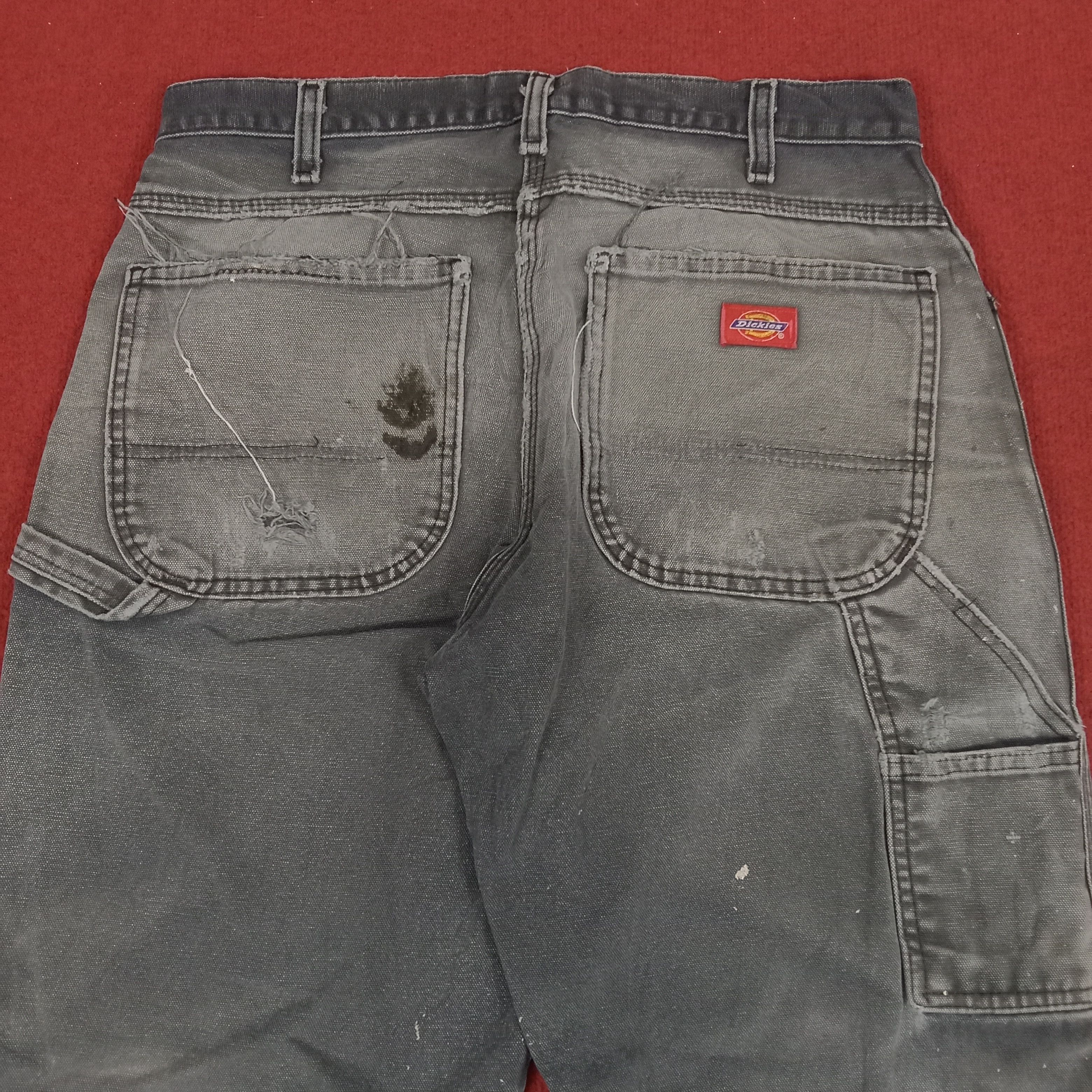 Dickies × Vintage Dickies Workwear Style Distressed Carpenter Pants Size US 31 - 2 Thumbnail