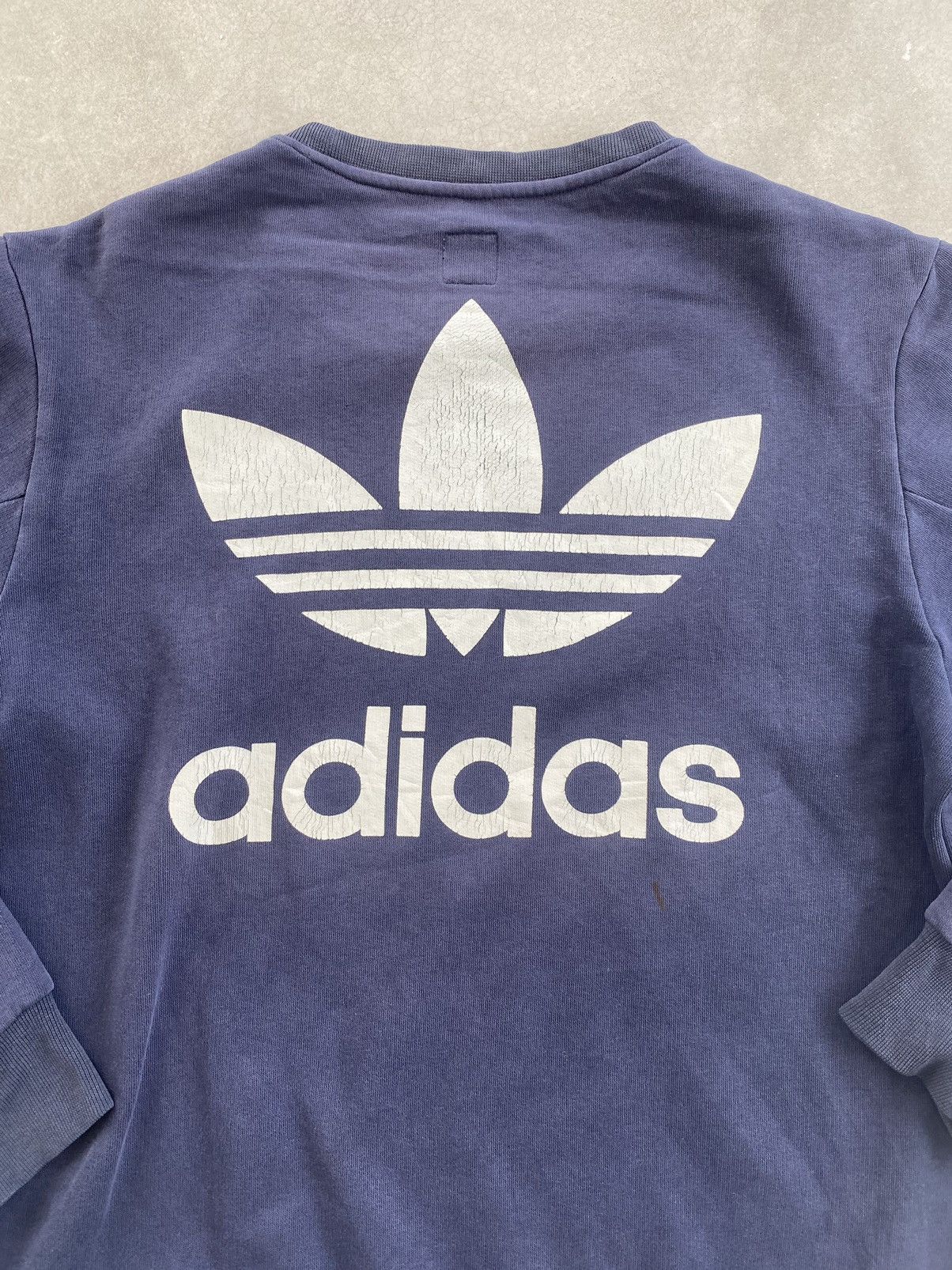 Adidas × Vintage VINTAGE ADIDAS VINTAGE MIRROR PRINT BIG LOGO SWEATSHIRT Size US M / EU 48-50 / 2 - 7 Thumbnail