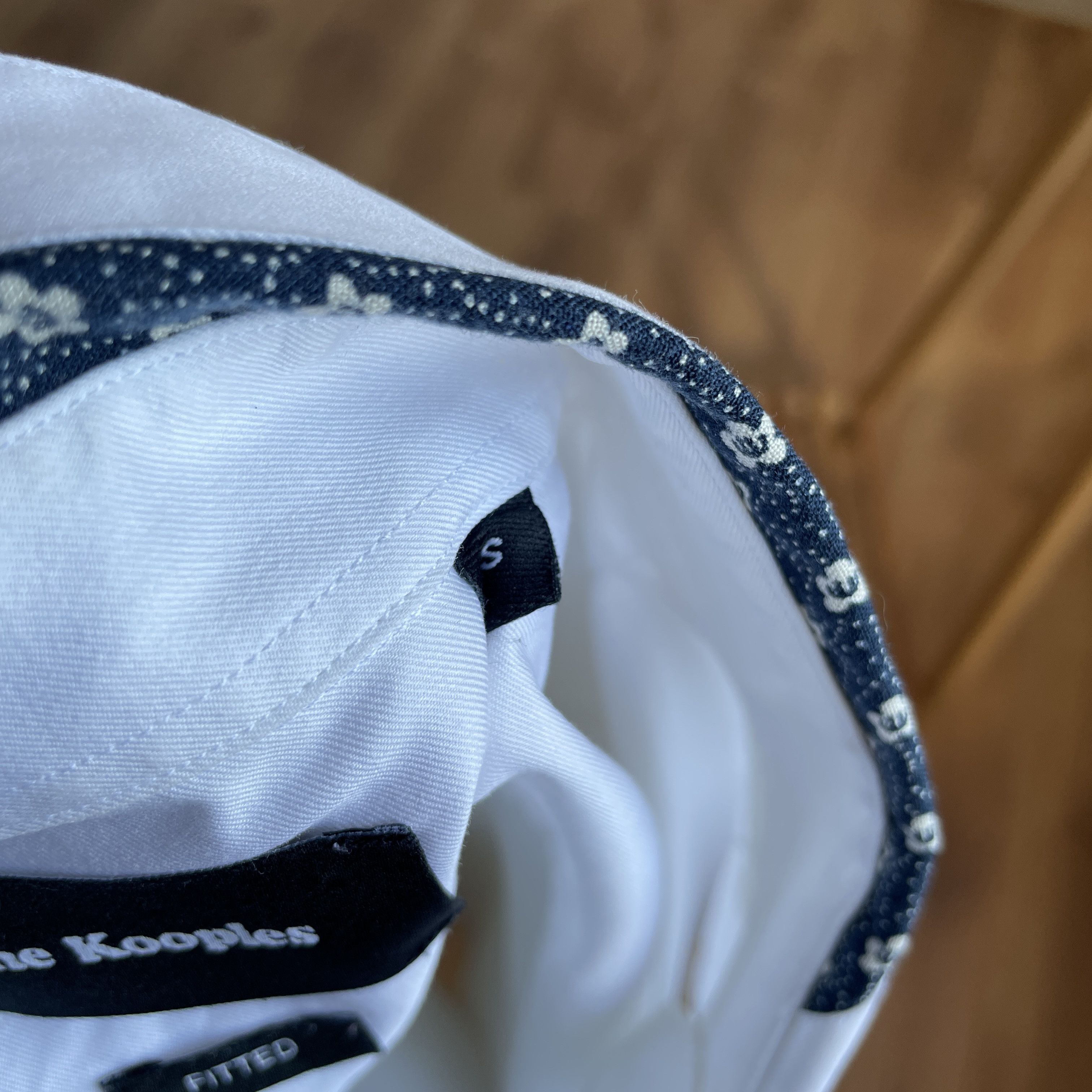 The Kooples The Kooples White Fitted Shirt Size S Size US S / EU 44-46 / 1 - 7 Thumbnail