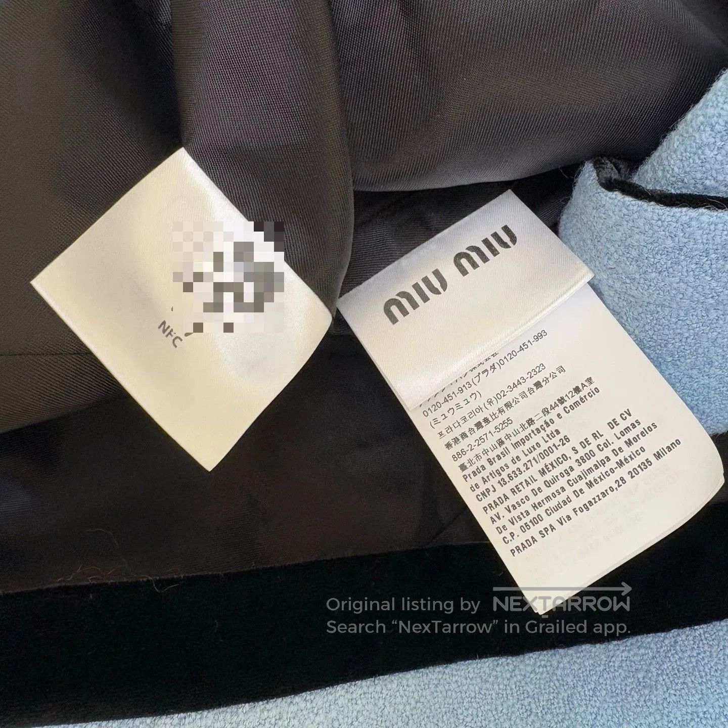 Miu Miu Miu Miu Blue Wool Cardigan Sweater. Size US S / EU 44-46 / 1 - 8 Thumbnail