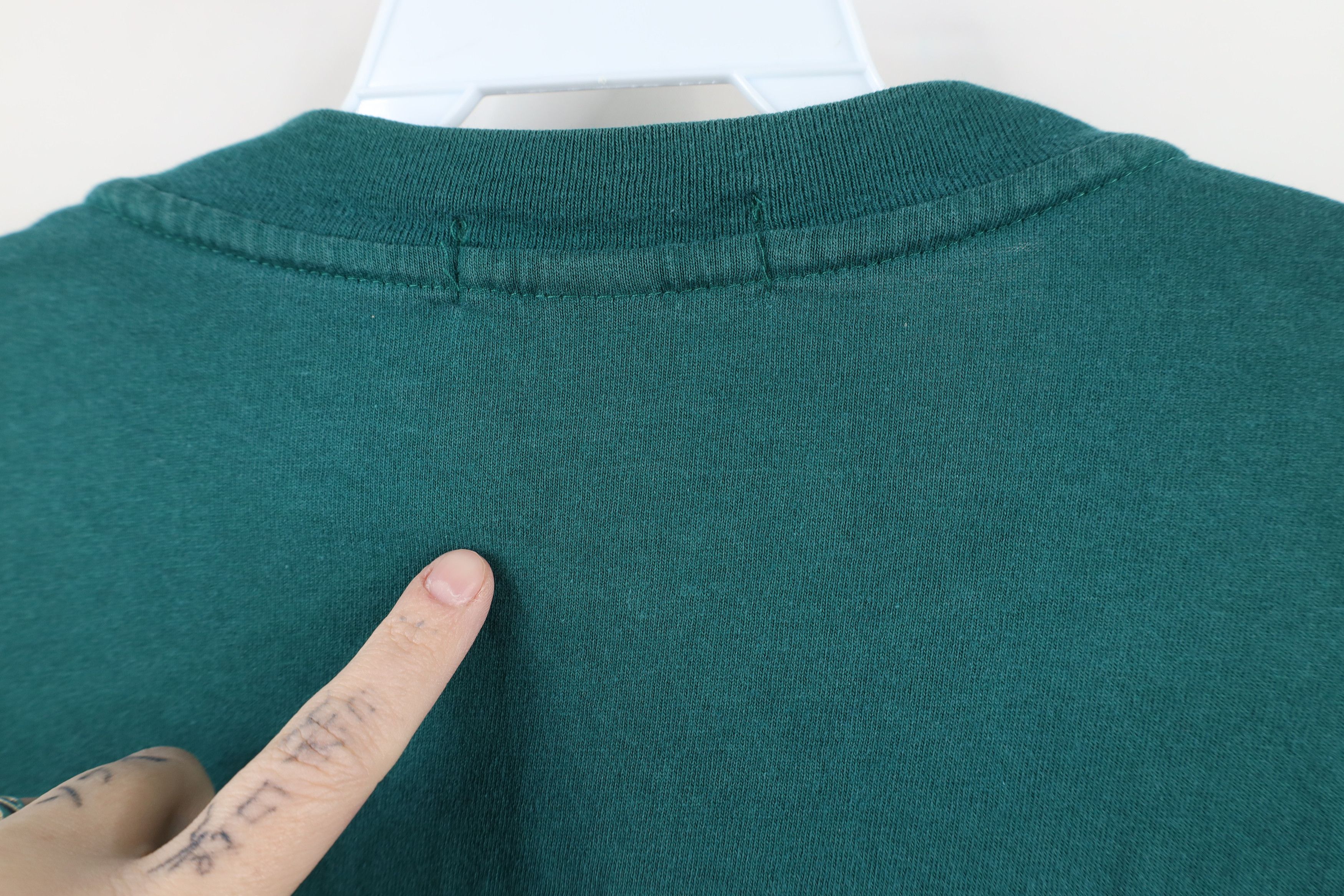 Vintage Vintage 90s Streetwear Cotton Long Sleeve Henley T-Shirt USA Size US XL / EU 56 / 4 - 10 Thumbnail