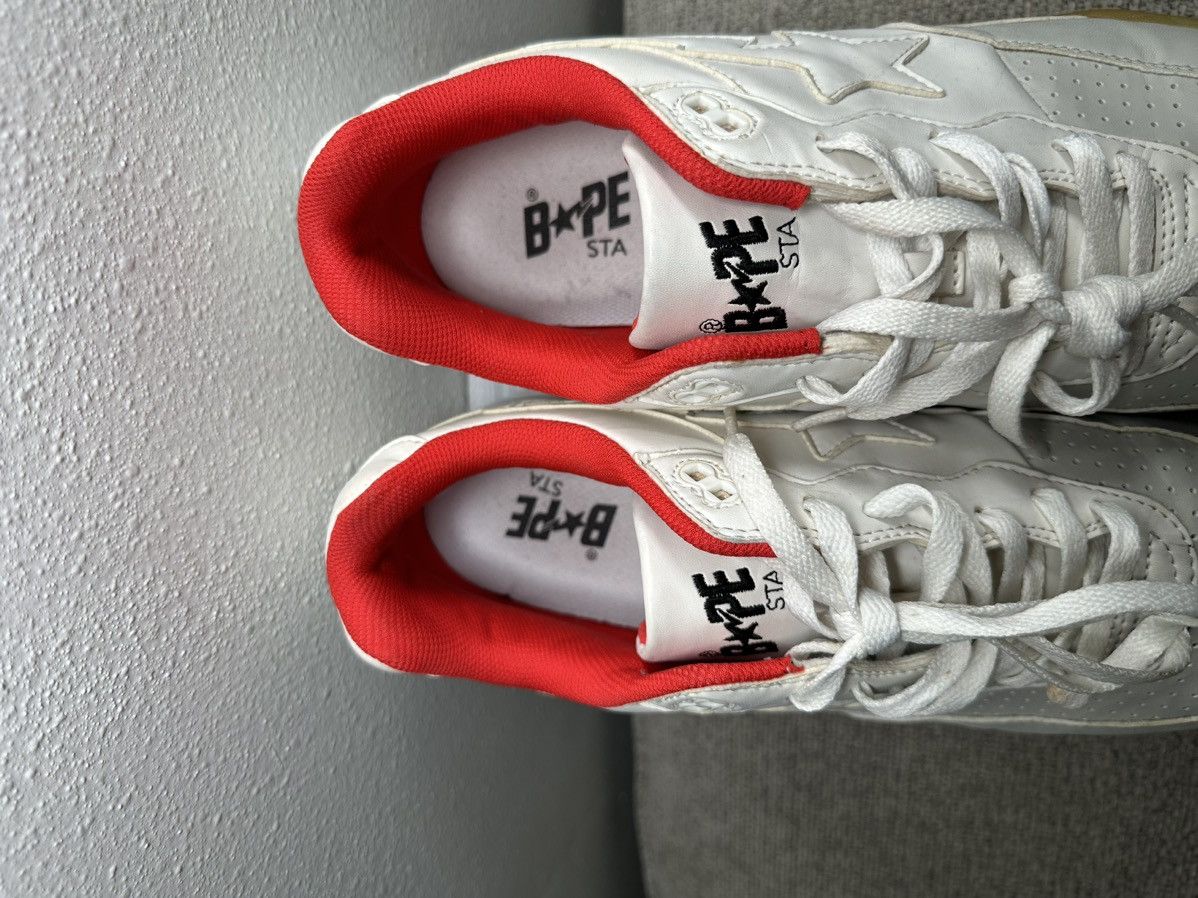 Bape Bape Roadsta White (2016) Size US 12 / EU 45 - 5 Thumbnail