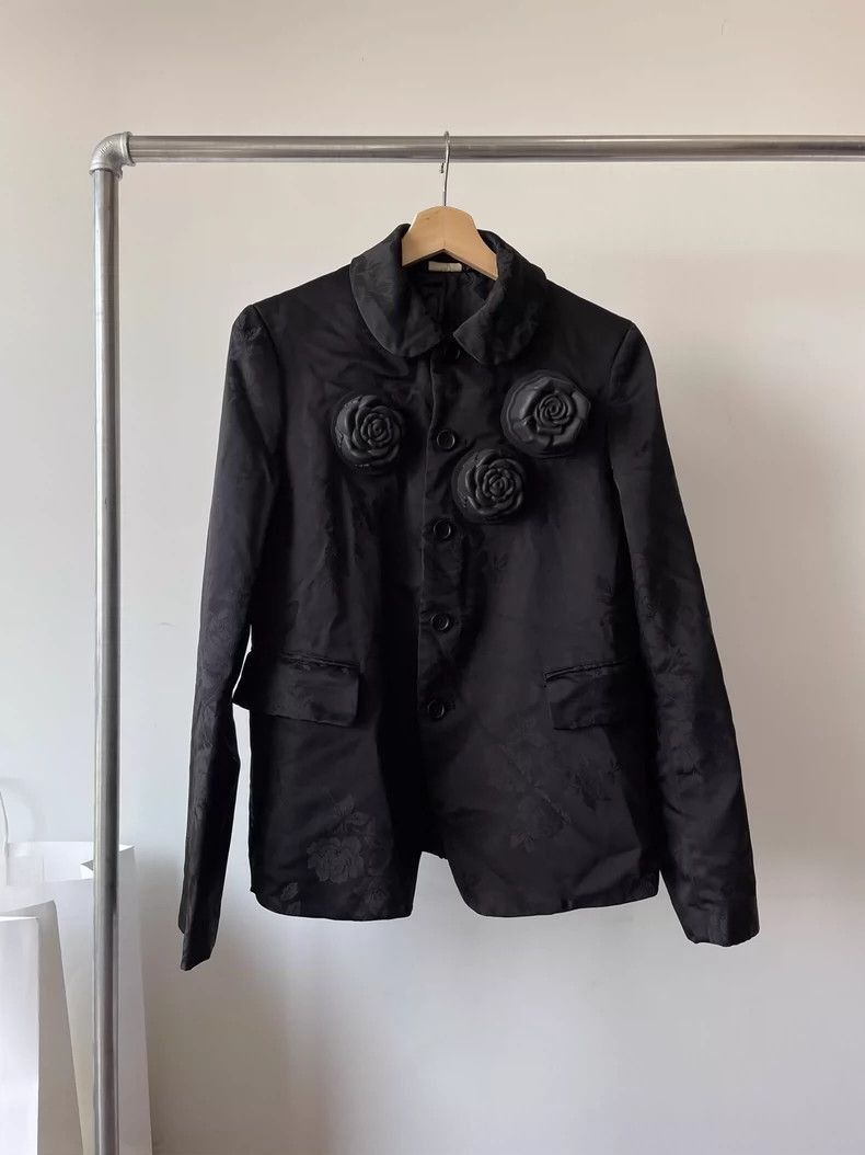 Comme des Garcons Comme des Garçons Floral Jacquard Jacket-2505 Size US S / EU 44-46 / 1 - 1 Thumbnail