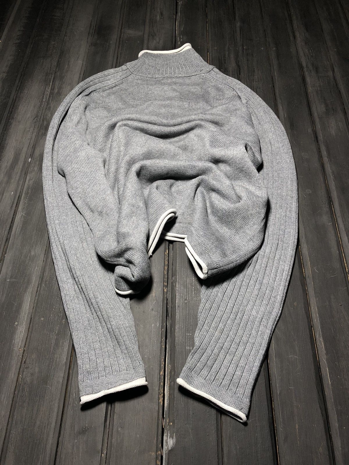 Japanese Brand × Junya Watanabe × Yohji Yamamoto Vintage Streetwear Kapital Style Sweater Zip Hoodie 90s Size US M / EU 48-50 / 2 - 3 Thumbnail