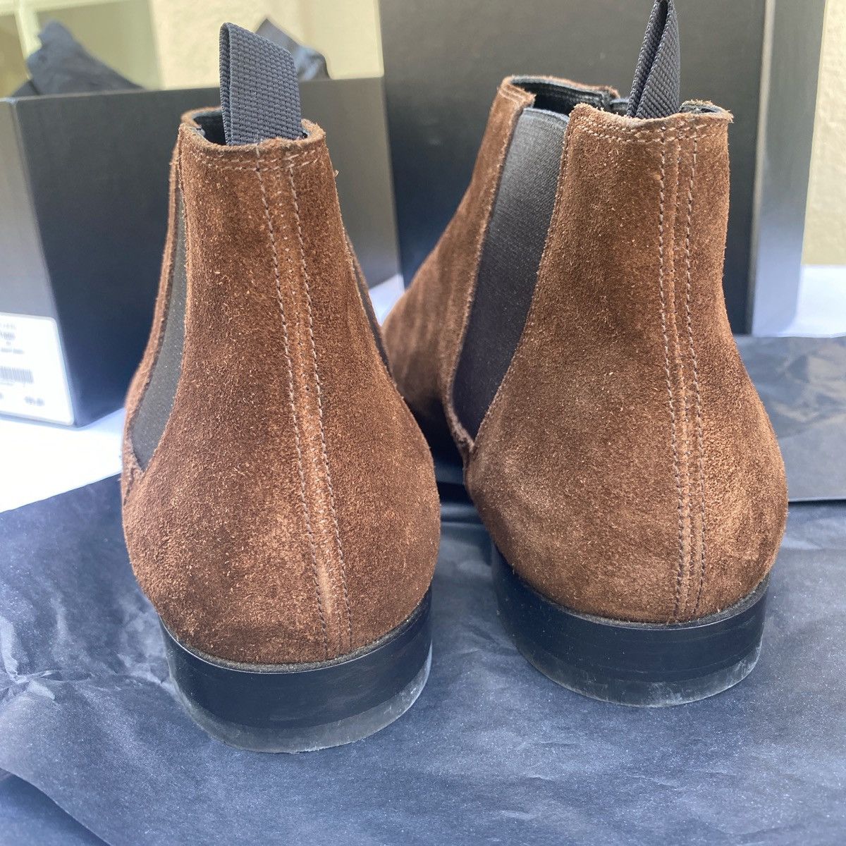 Saint Laurent Paris London Chelsea boot Size US 7 / EU 40 - 4 Thumbnail