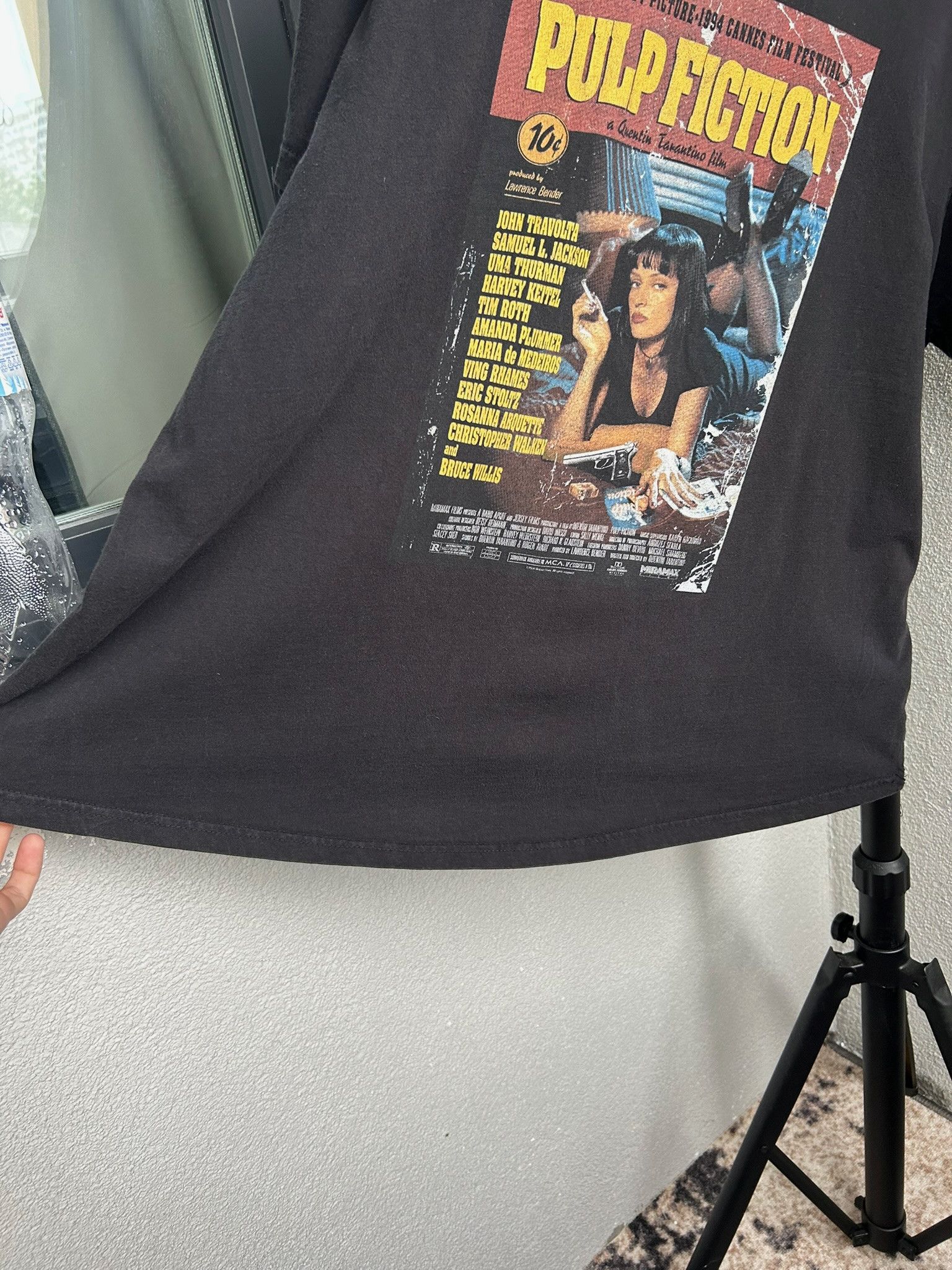 Vintage Vintage 2000s Pulp Fiction Quentin Tarantino Movie T-shirt Size US XXL / EU 58 / 5 - 5 Thumbnail