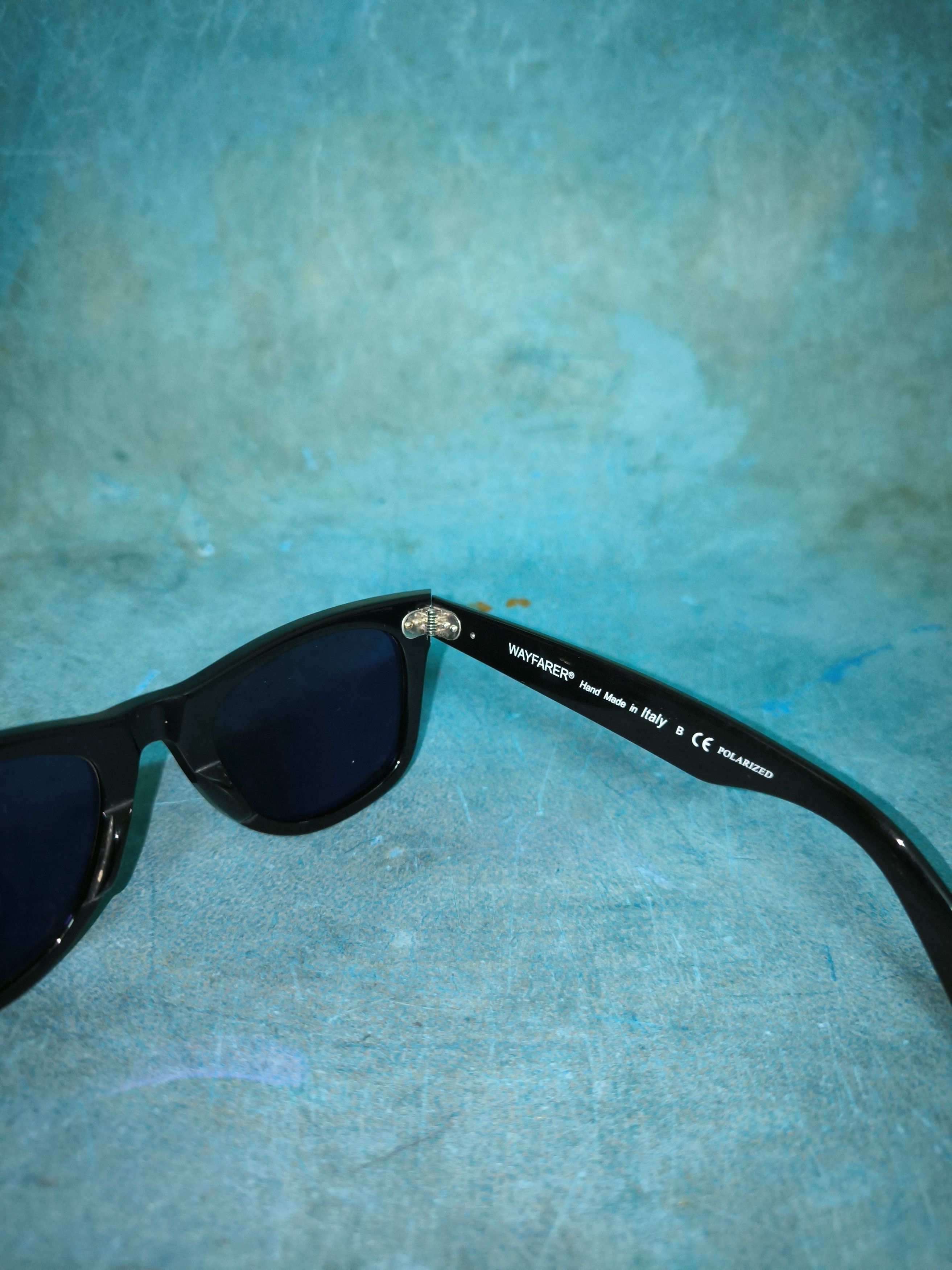 RayBan Wayfarer Blue Lens Polarized Size ONE SIZE - 19 Thumbnail
