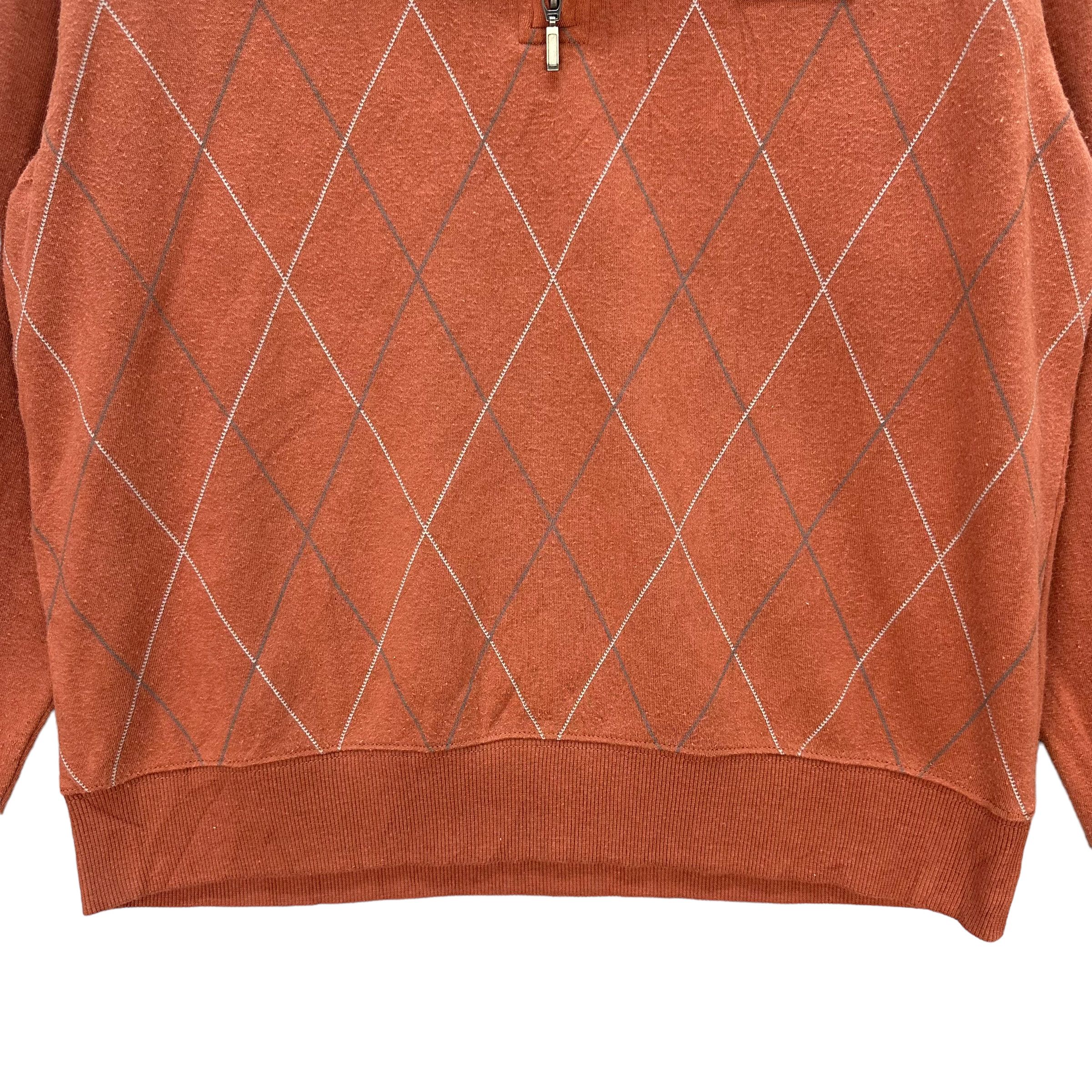 Gianni Valentino GIANNI VALENTINO Half Zip Sweatshirts #8307-002 Size US M / EU 48-50 / 2 - 4 Thumbnail