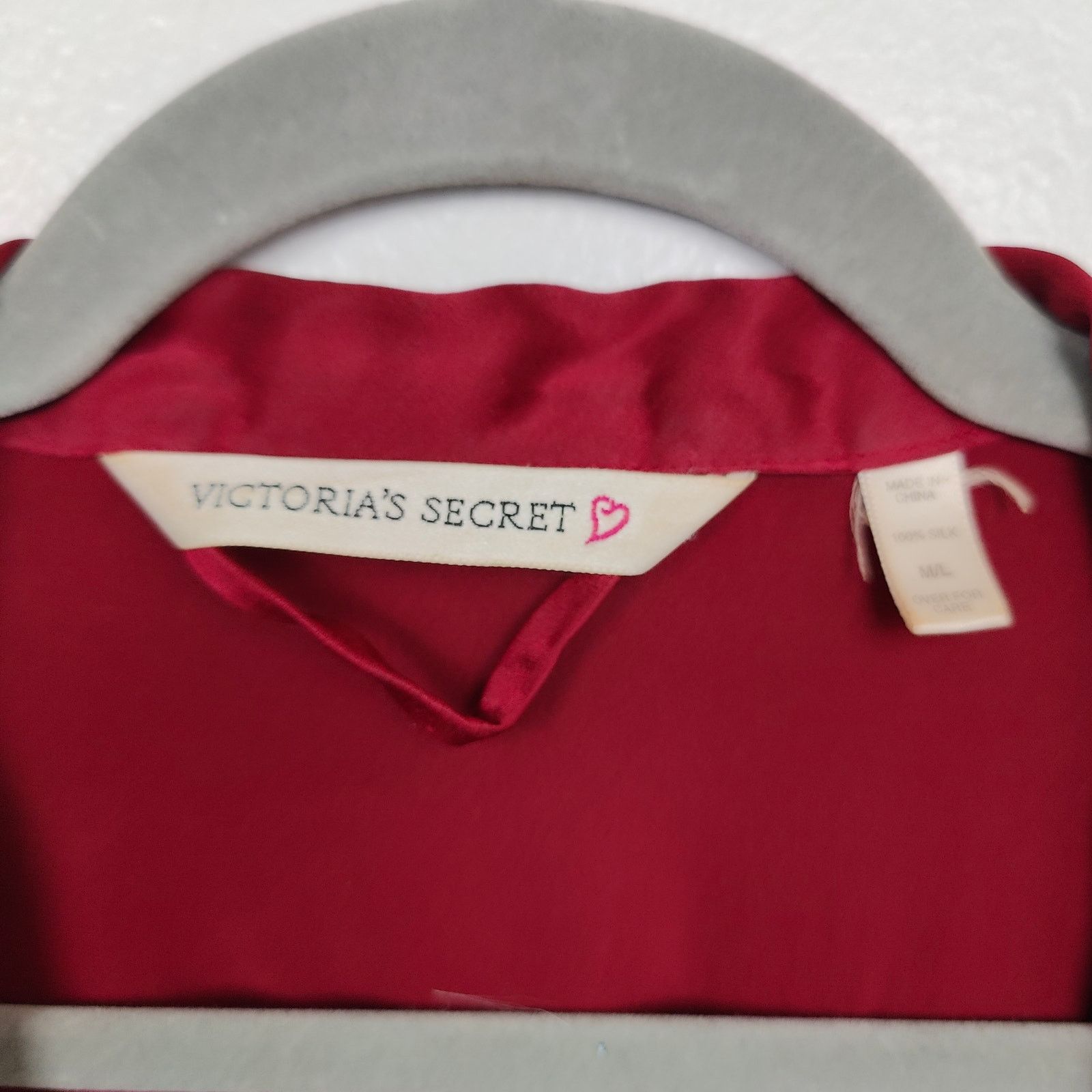 Victoria's Secret Y2K Vintage Victoria's Secret Silk Robe Womens M/L Size ONE SIZE - 8 Thumbnail