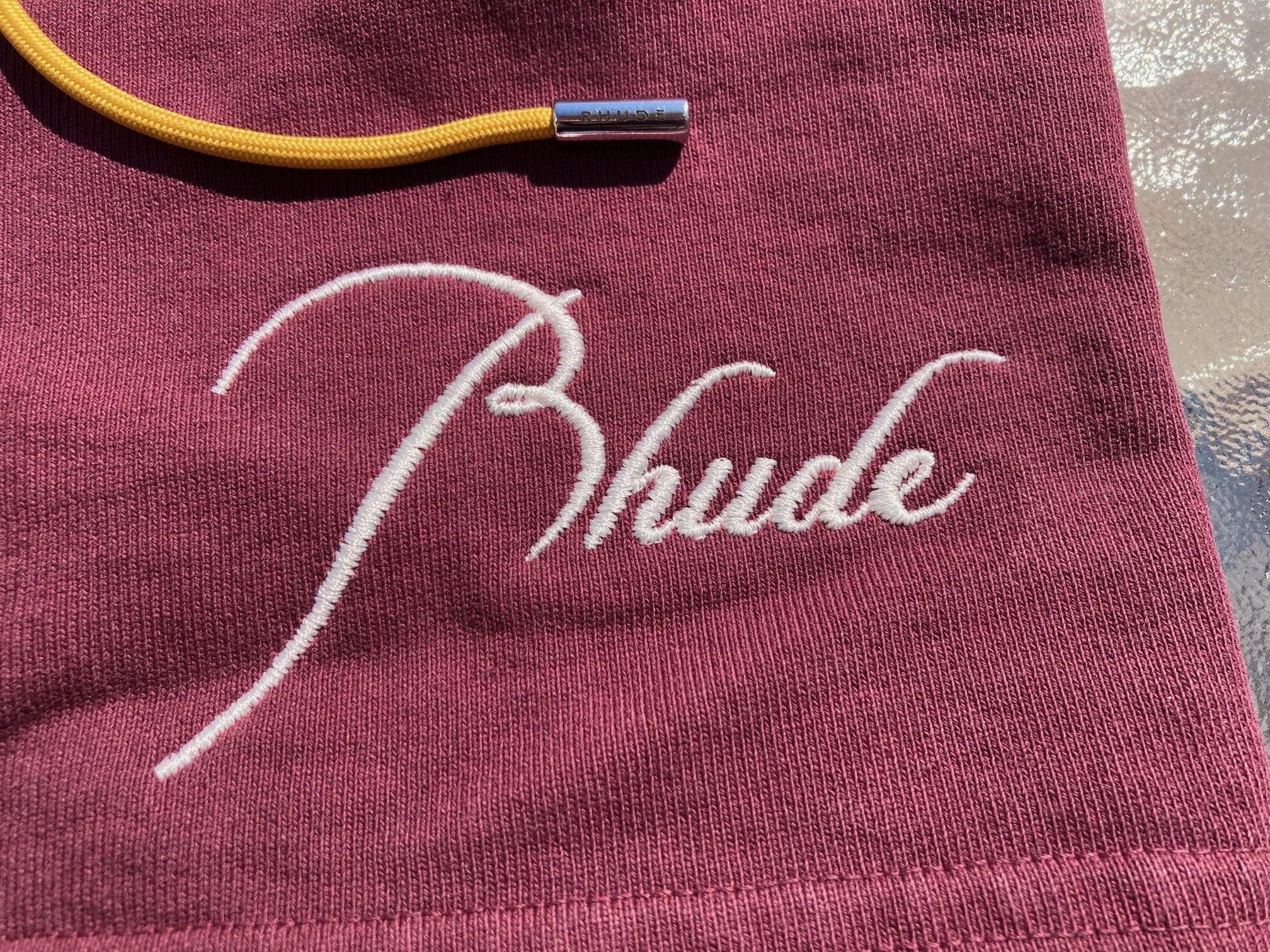 Rhude Rhude Bordeaux Sweat Shirts Size US 34 / EU 50 - 5 Thumbnail
