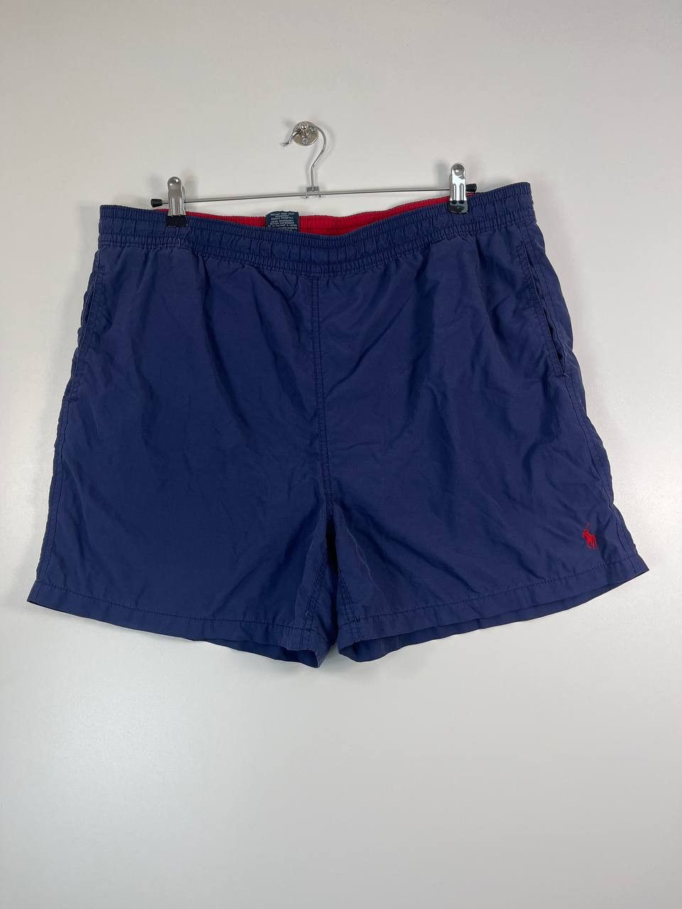 Polo Ralph Lauren Polo Ralph Lauren Swim Trunks Navy Red Lined Shorts Size XL Size US 38 / EU 54 - 1 Thumbnail