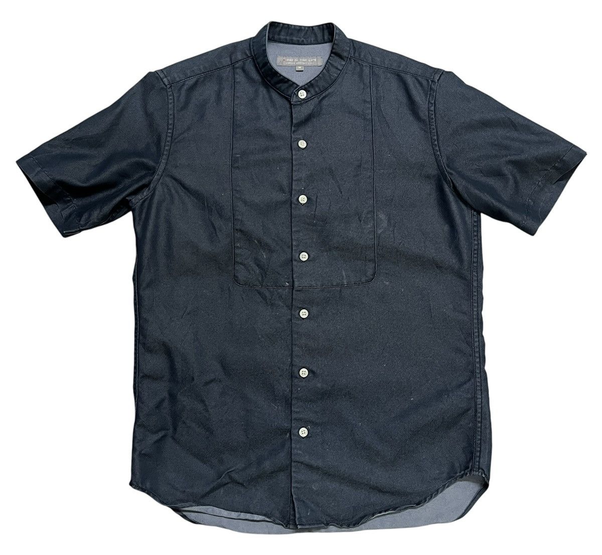 Japanese Brand × United Arrows × Vintage United Arrows Stand Collar Shirt Size US S / EU 44-46 / 1 - 1 Thumbnail