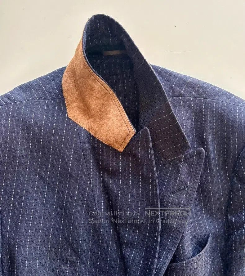 Dries Van Noten Dries Van Noten Jacquard Blazer Coat. Size US L / EU 52-54 / 3 - 5 Thumbnail